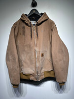 Carhart Brown Work Jacket XL As Is
