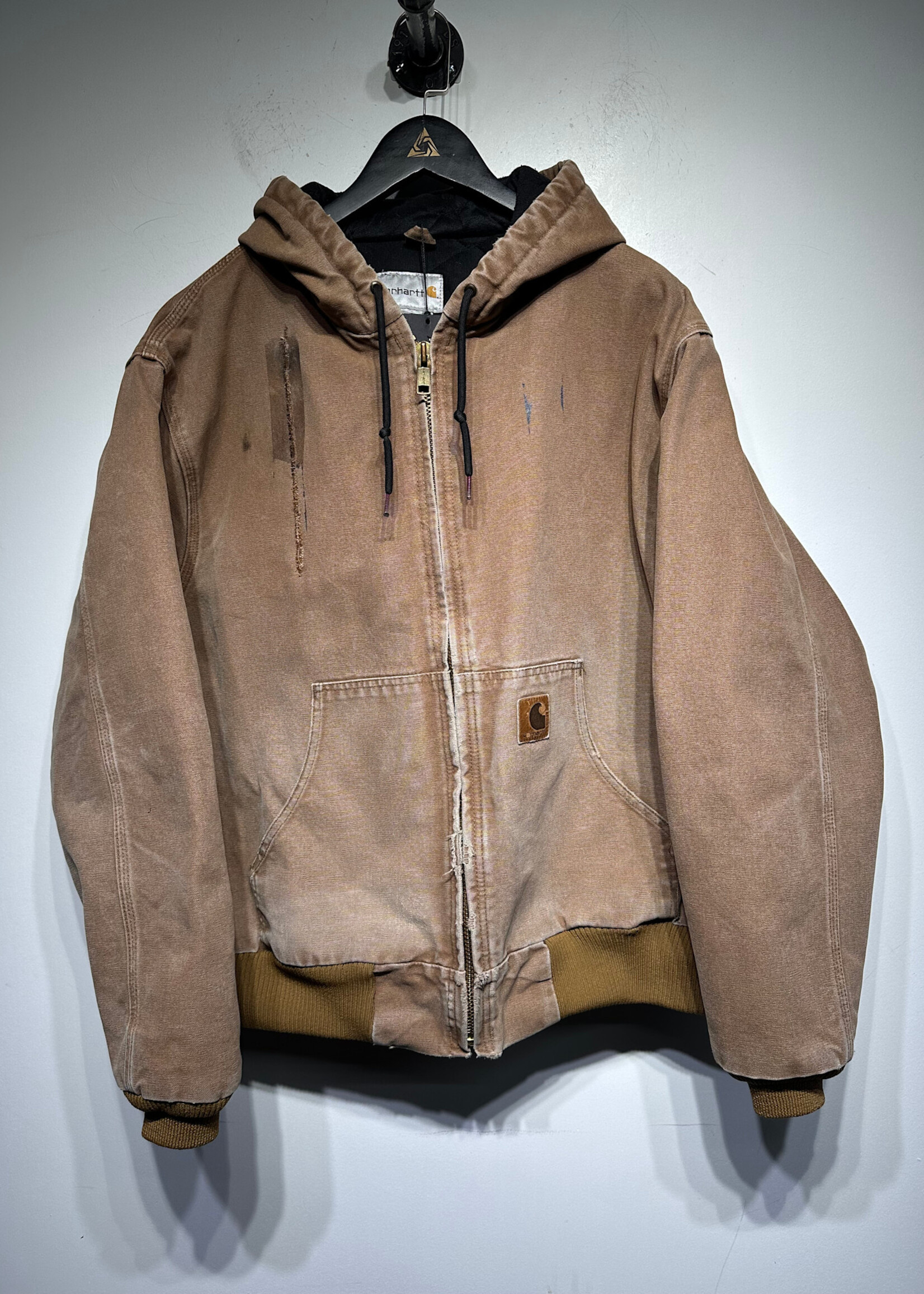 Carhart Brown Work Jacket XL As Is