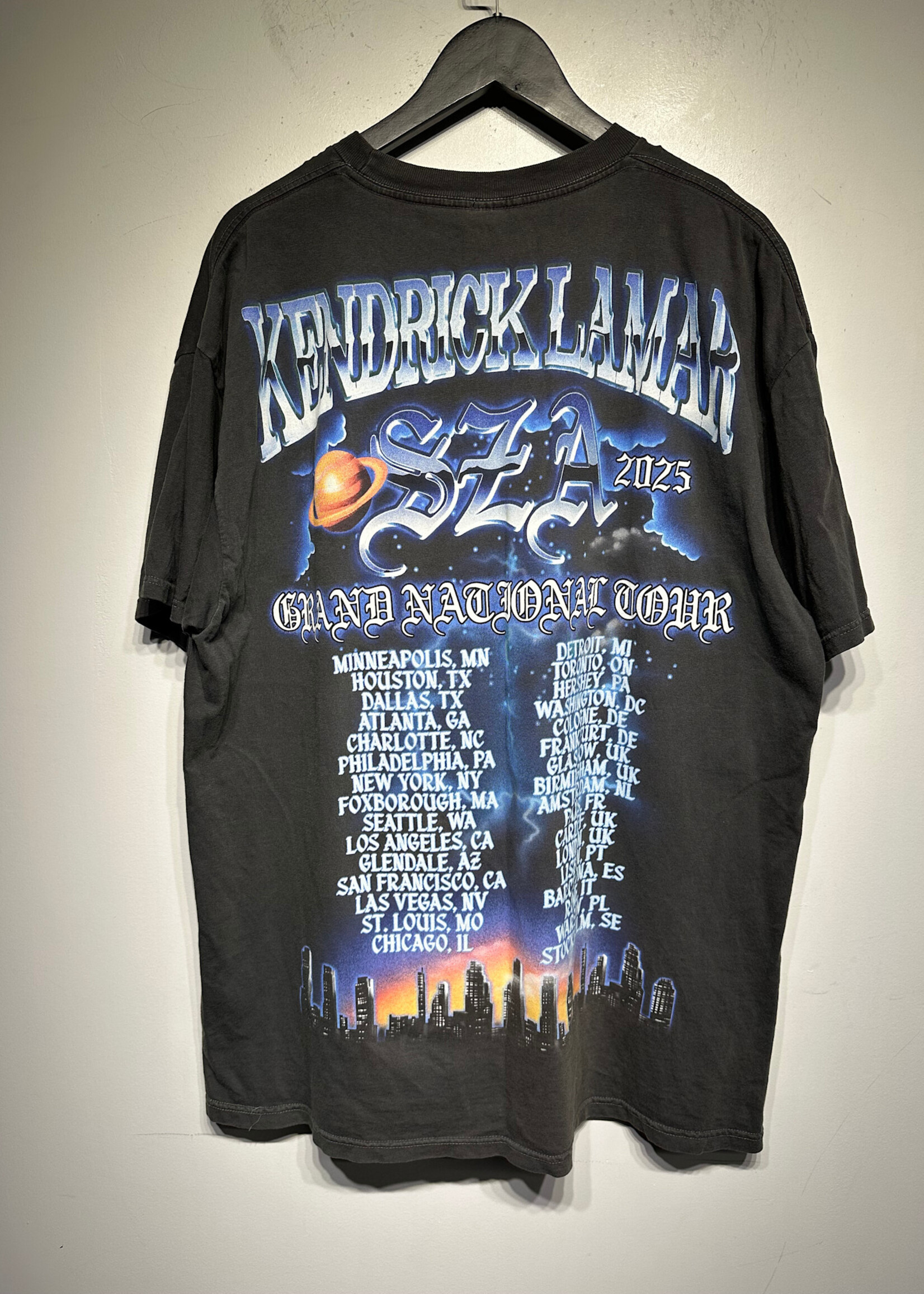 Kendrick Lamar Black Graf Lowrider Tee XL