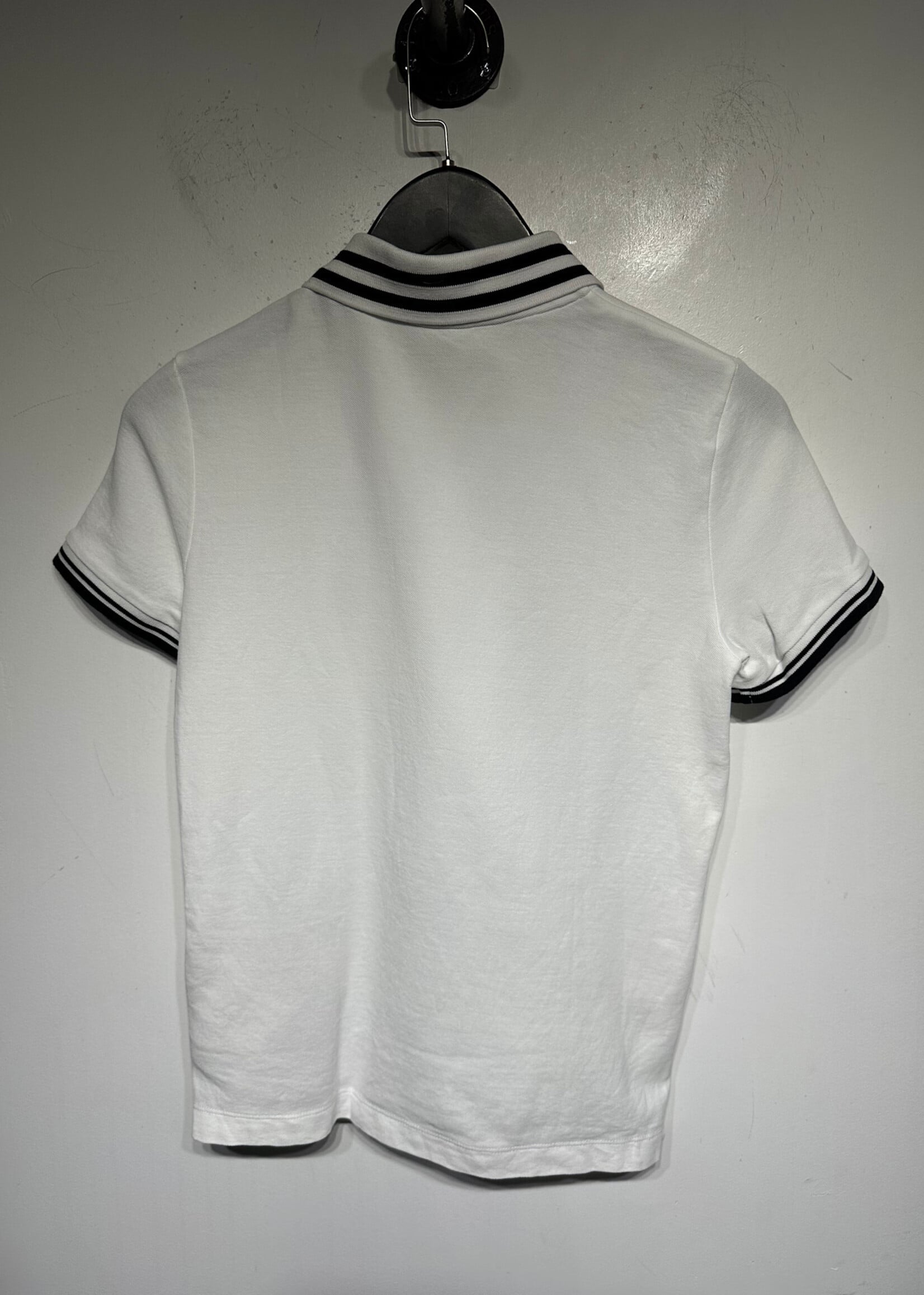 Moncler White Polo Fem S