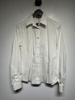 Dolce & Gabbana White B/U Blouse 46/Fem M