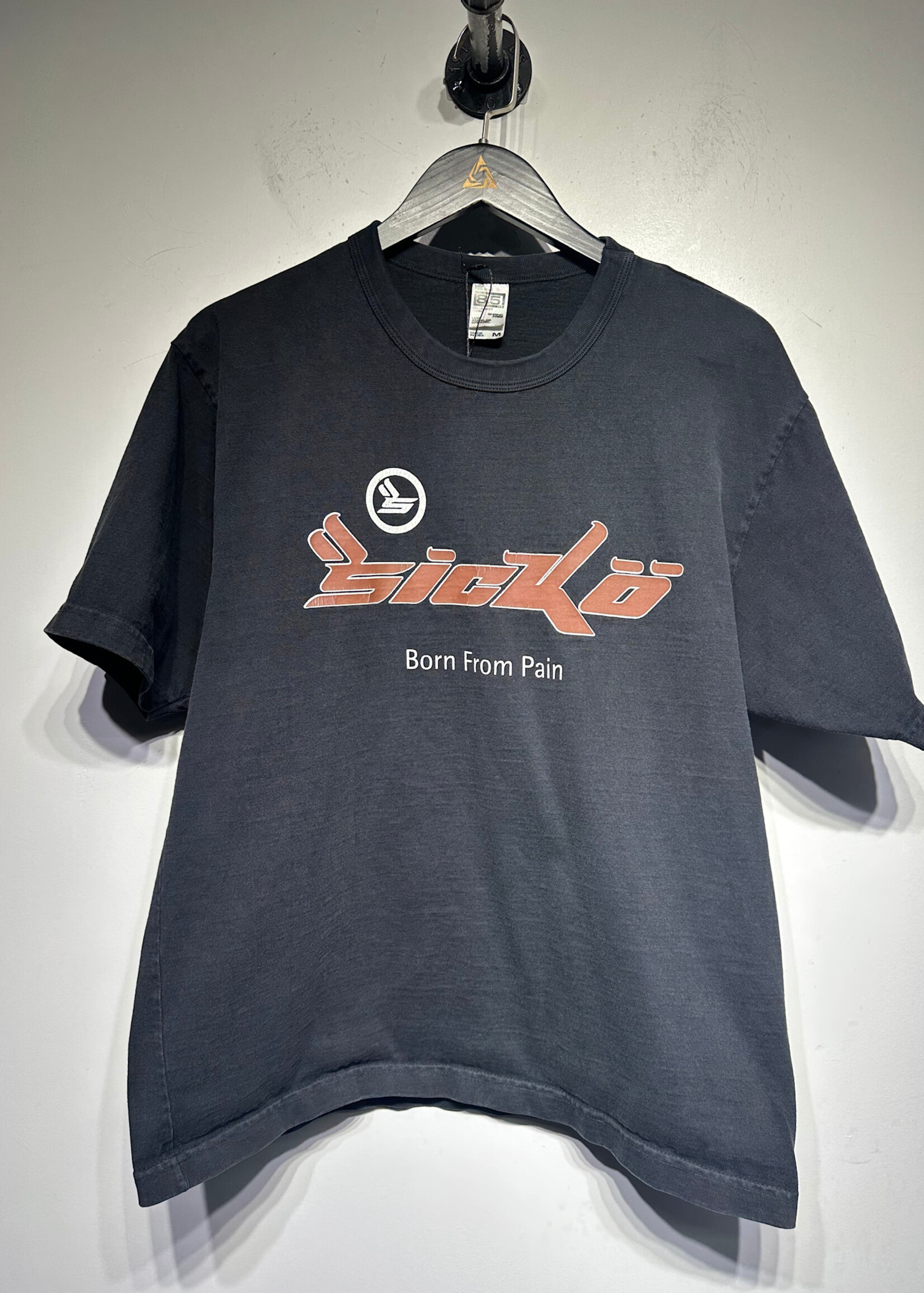 Sicko Black Logo Tee M