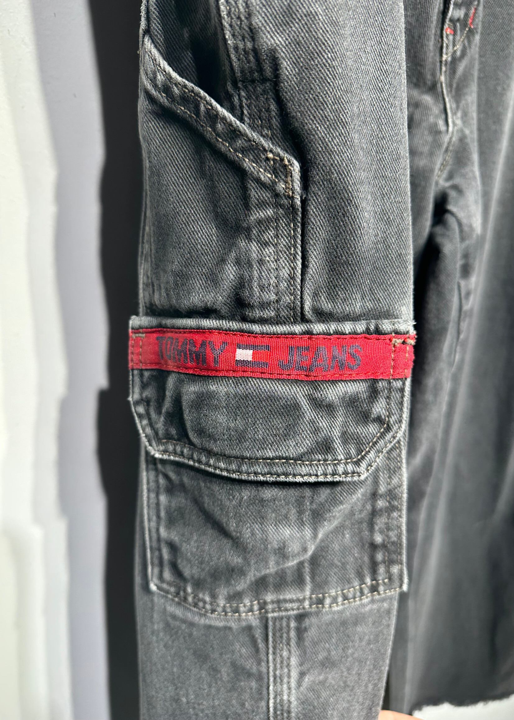 Tommy Vintage Black Carpenter Pants Masc 33