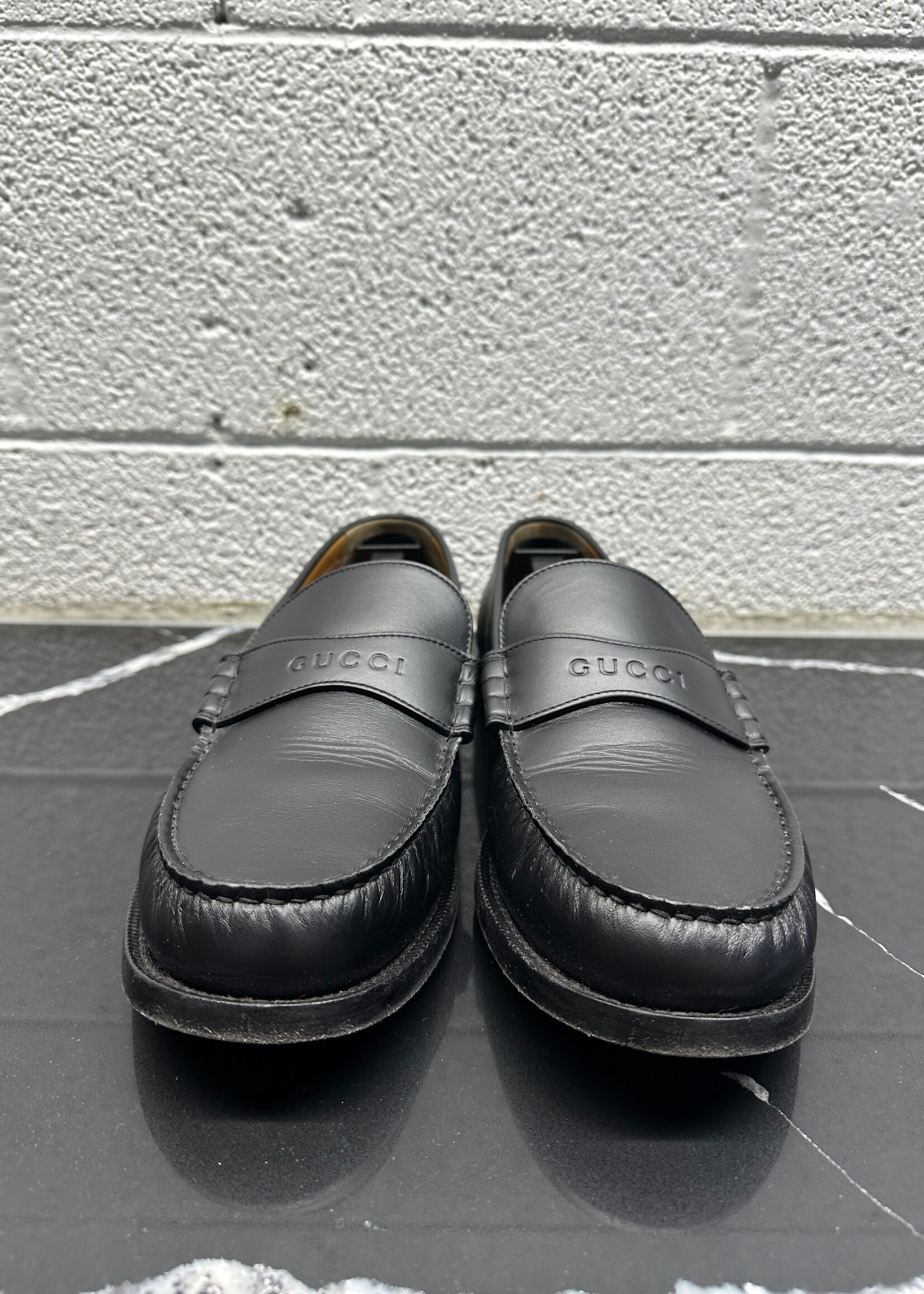 Gucci Black Logo Loafer Fits Masc 11