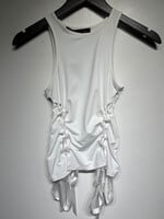 Lioness White Side Lace Tank XS