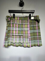 Heaven NWT Green Plaid Cargo Skirt XL/36