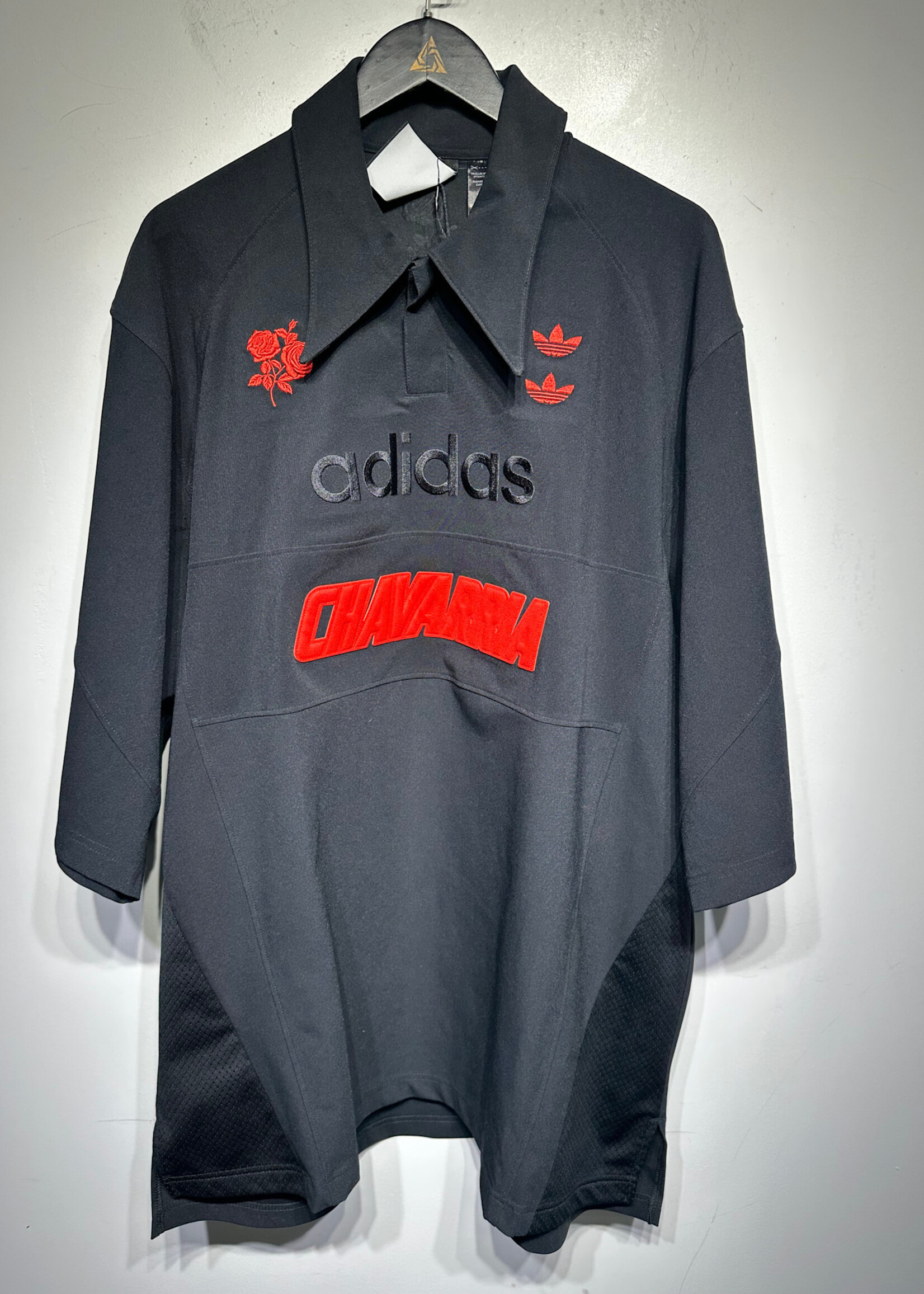 Adidas x Willy Chavarria Logo Polo L