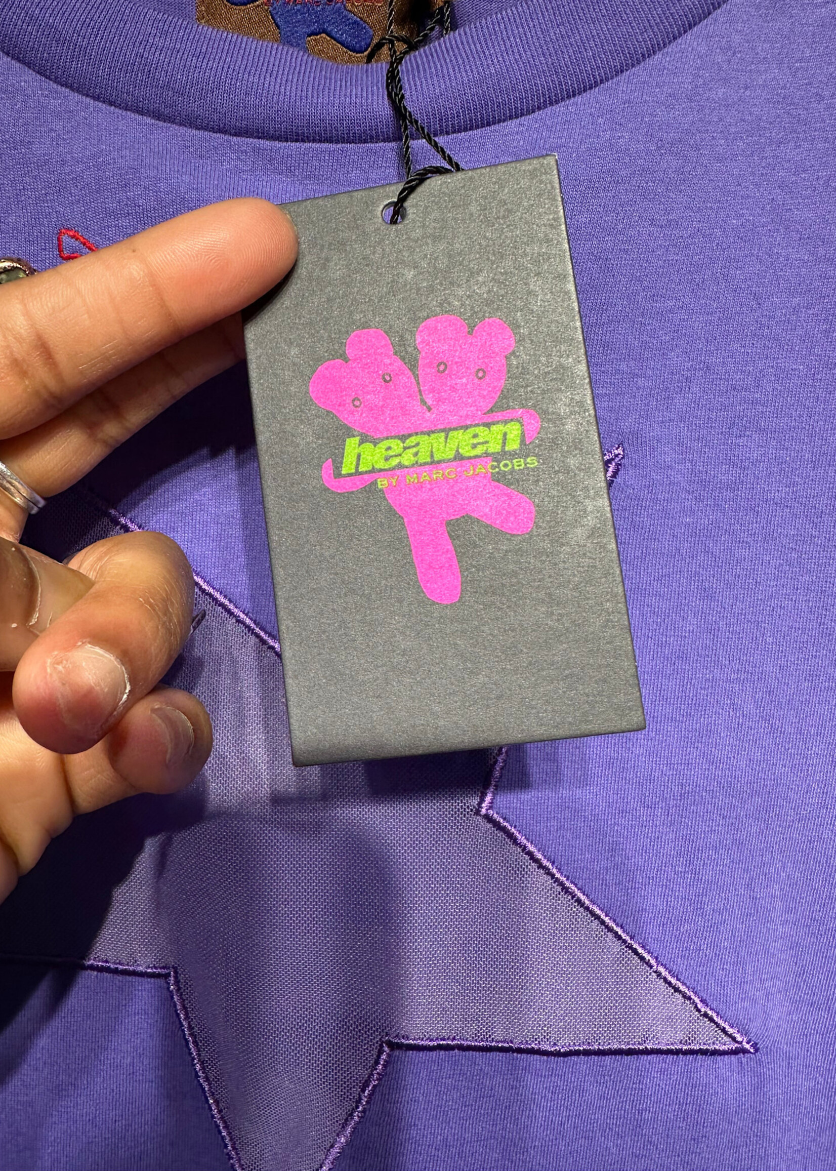 Heaven NWT Bionic Purple Star Tee XXL