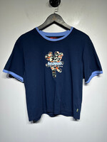 Heaven Camo Logo Blue Ringer Tee XXL