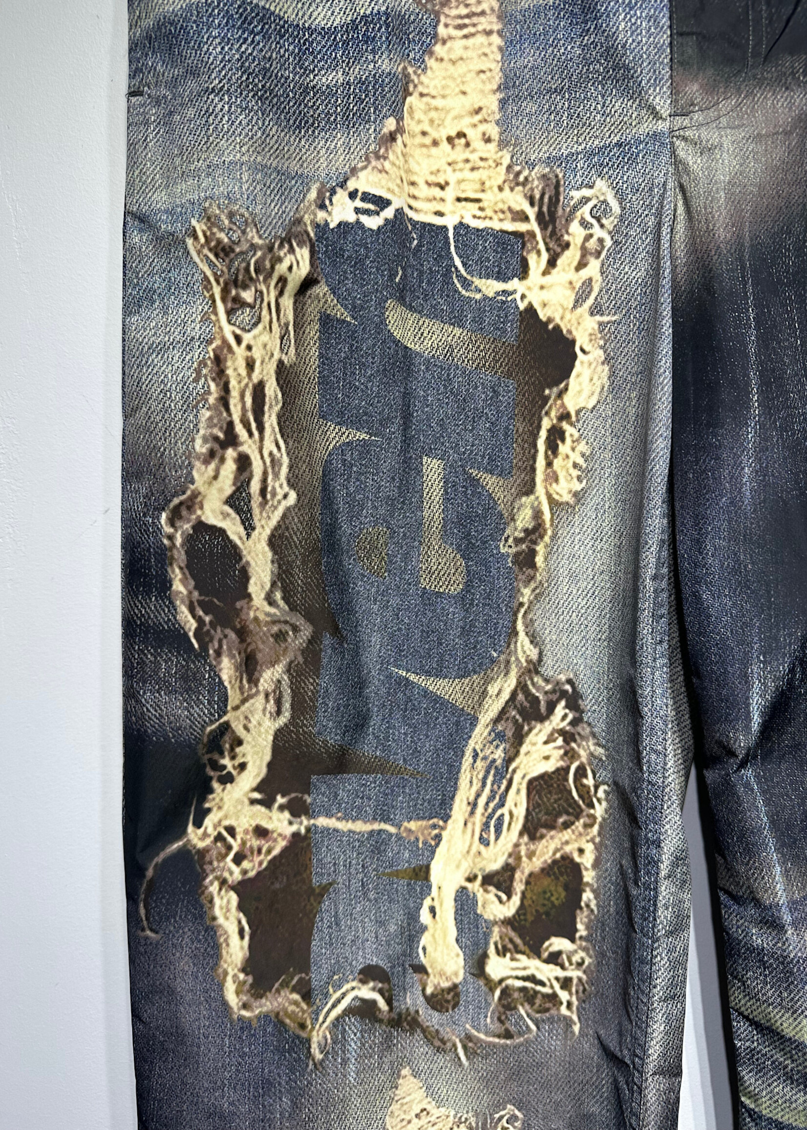 Heaven x Bladee Nylon Denim Printed Pant 34