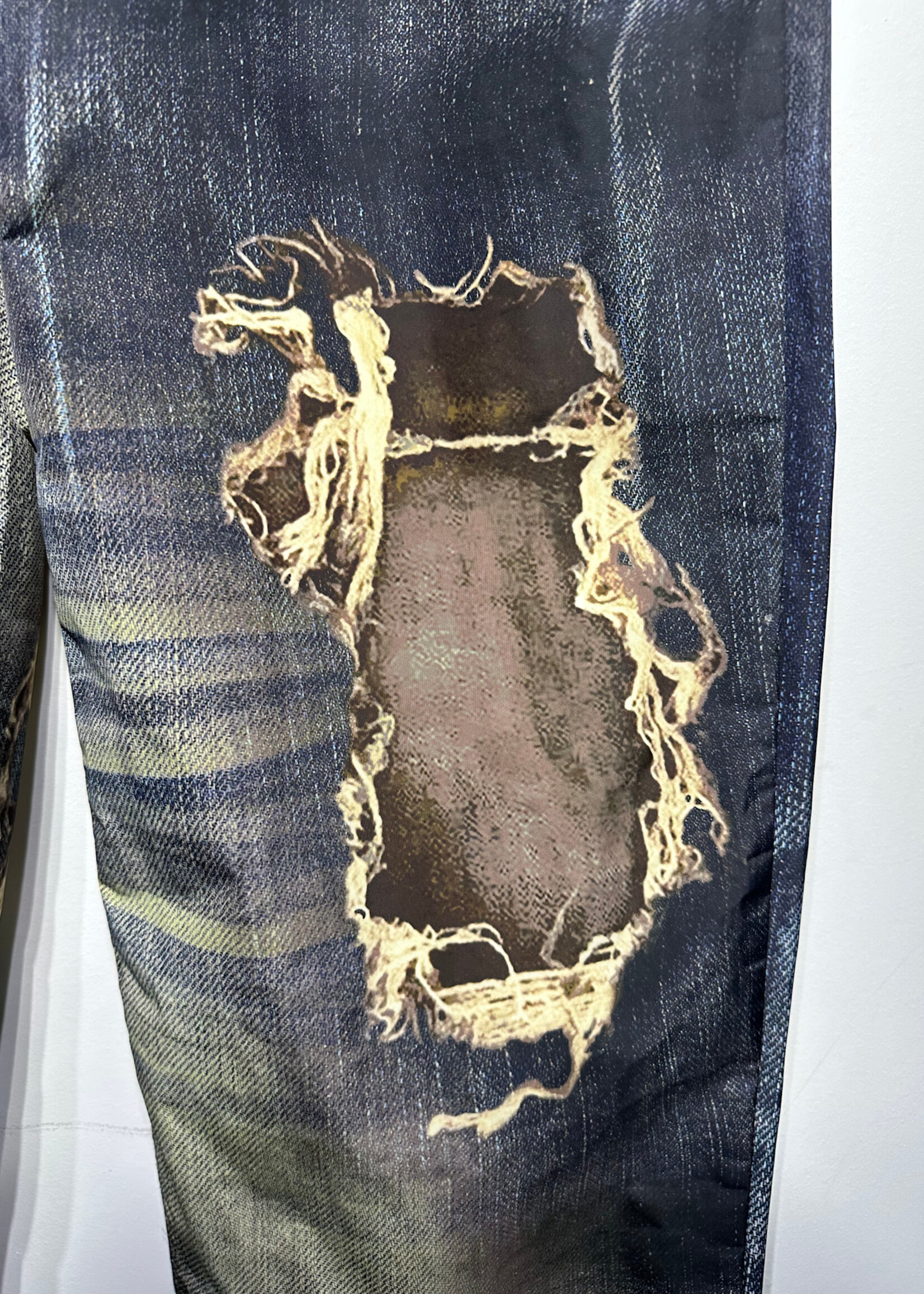 Heaven x Bladee Nylon Denim Printed Pant 34