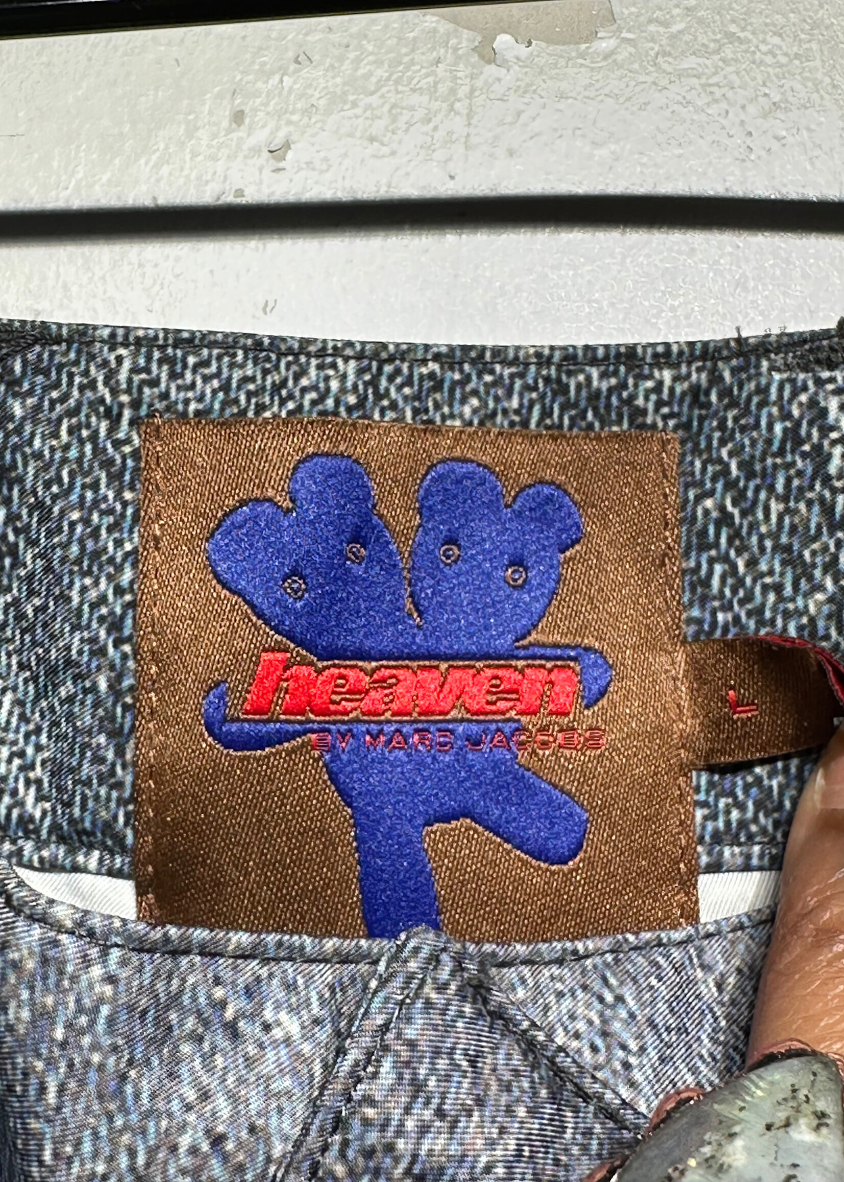 Heaven x Bladee Nylon Denim Printed Pant 34