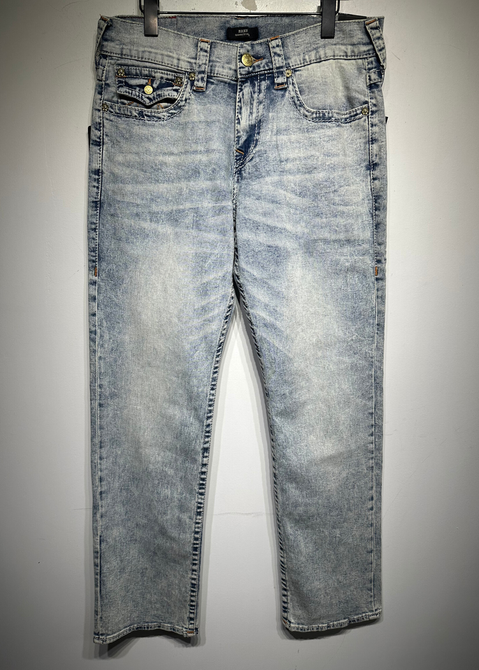True Religion Ricky Big T Relax Straight Masc 32