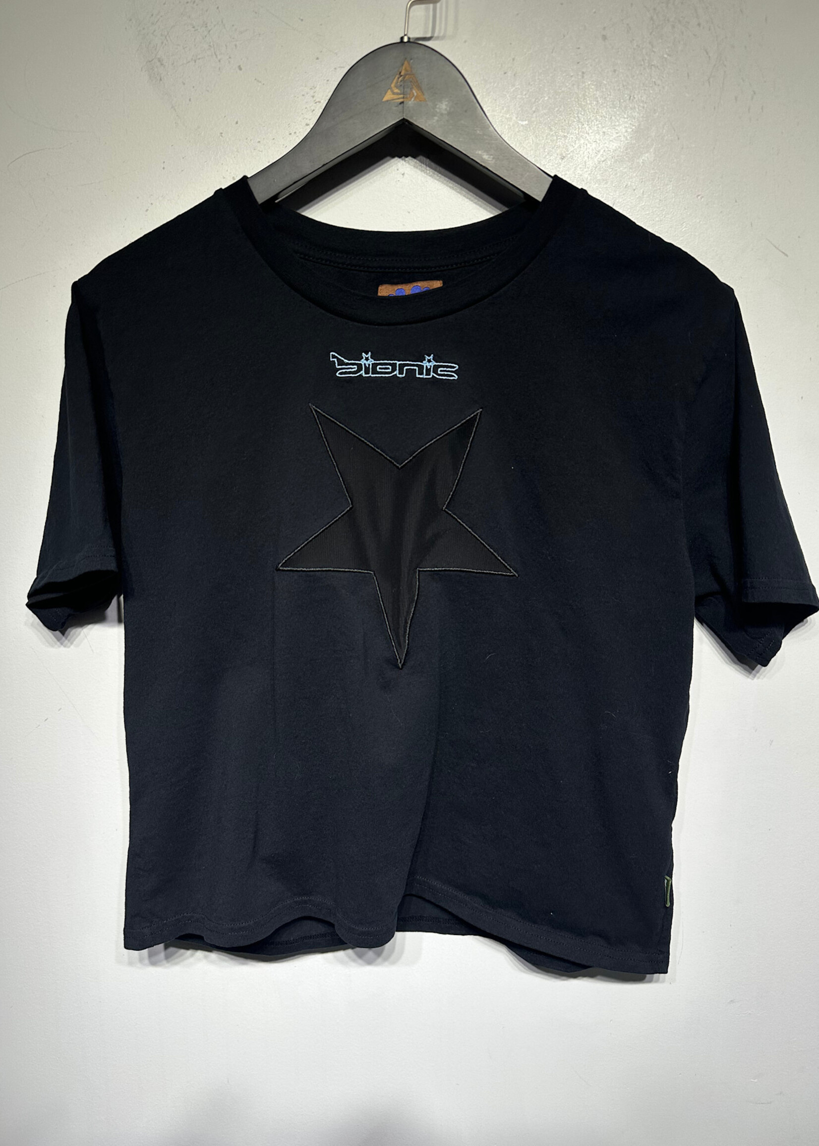 Heaven Bionic Black Star Tee Fem XXL