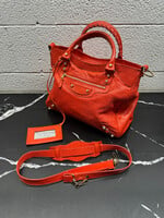 Balenciaga Fire Orange MD City Bag