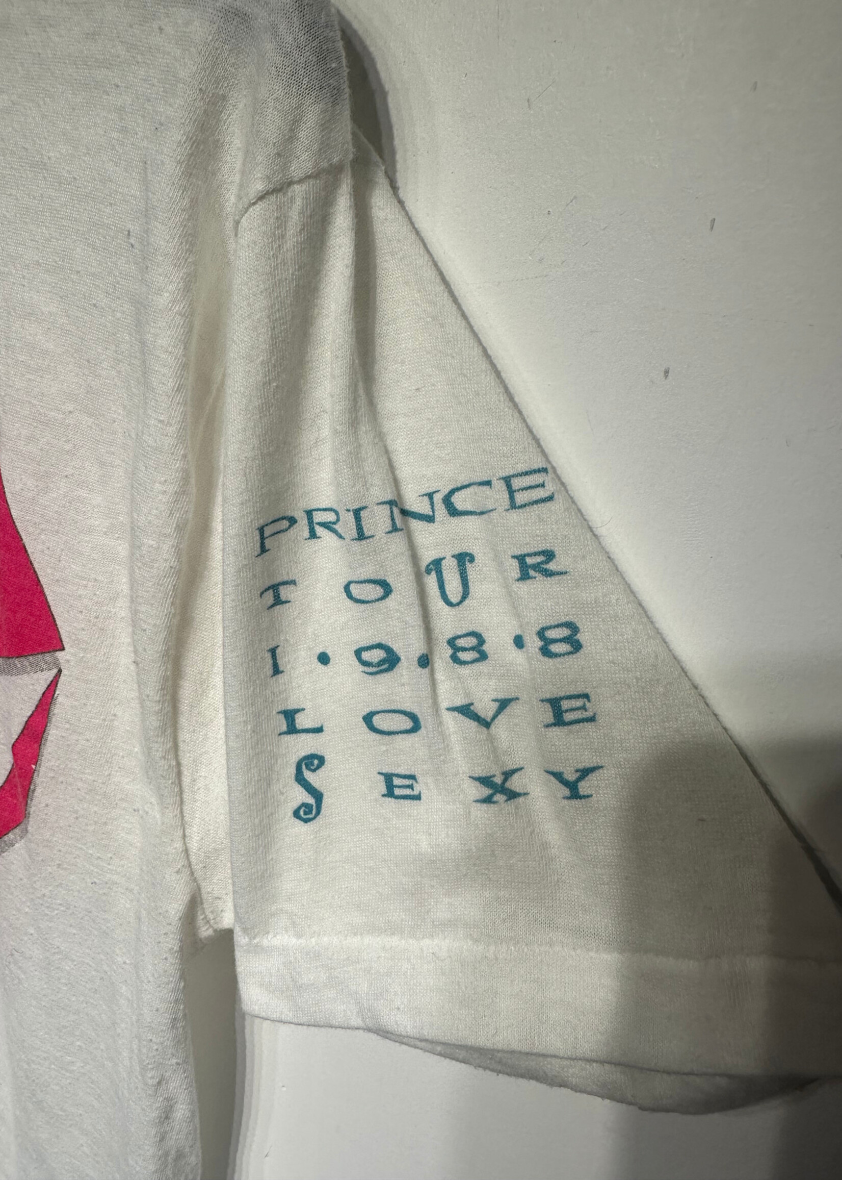 1988 Prince Love Sexy Tour Tee M/L AS IS