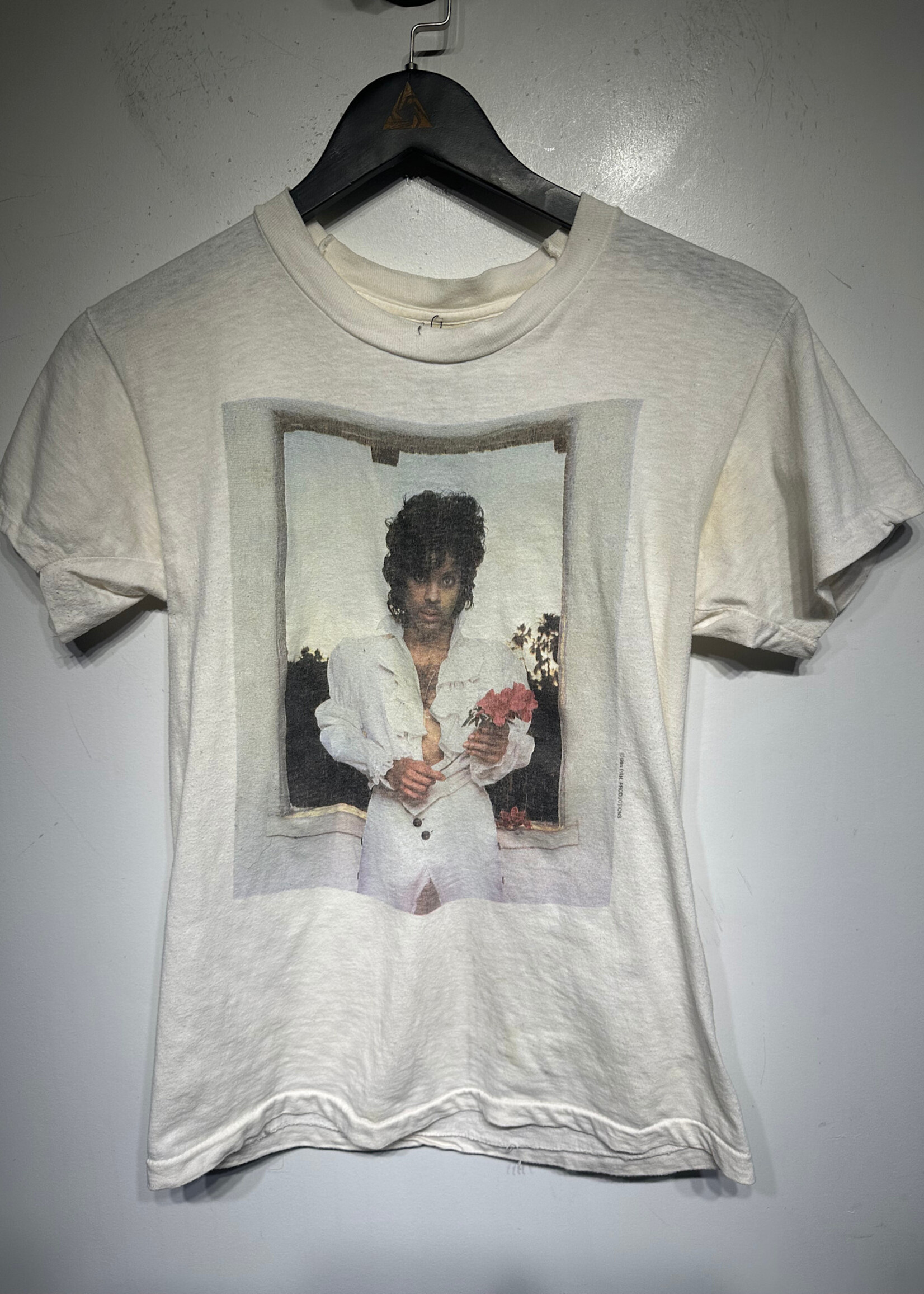 1984 Prince Back Logo Tee M AS IS