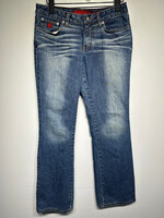Bongo Y2K Acid Faded Wash Flare Jeans 27