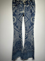 Free People Bleach Pattern Ultra Flares 24