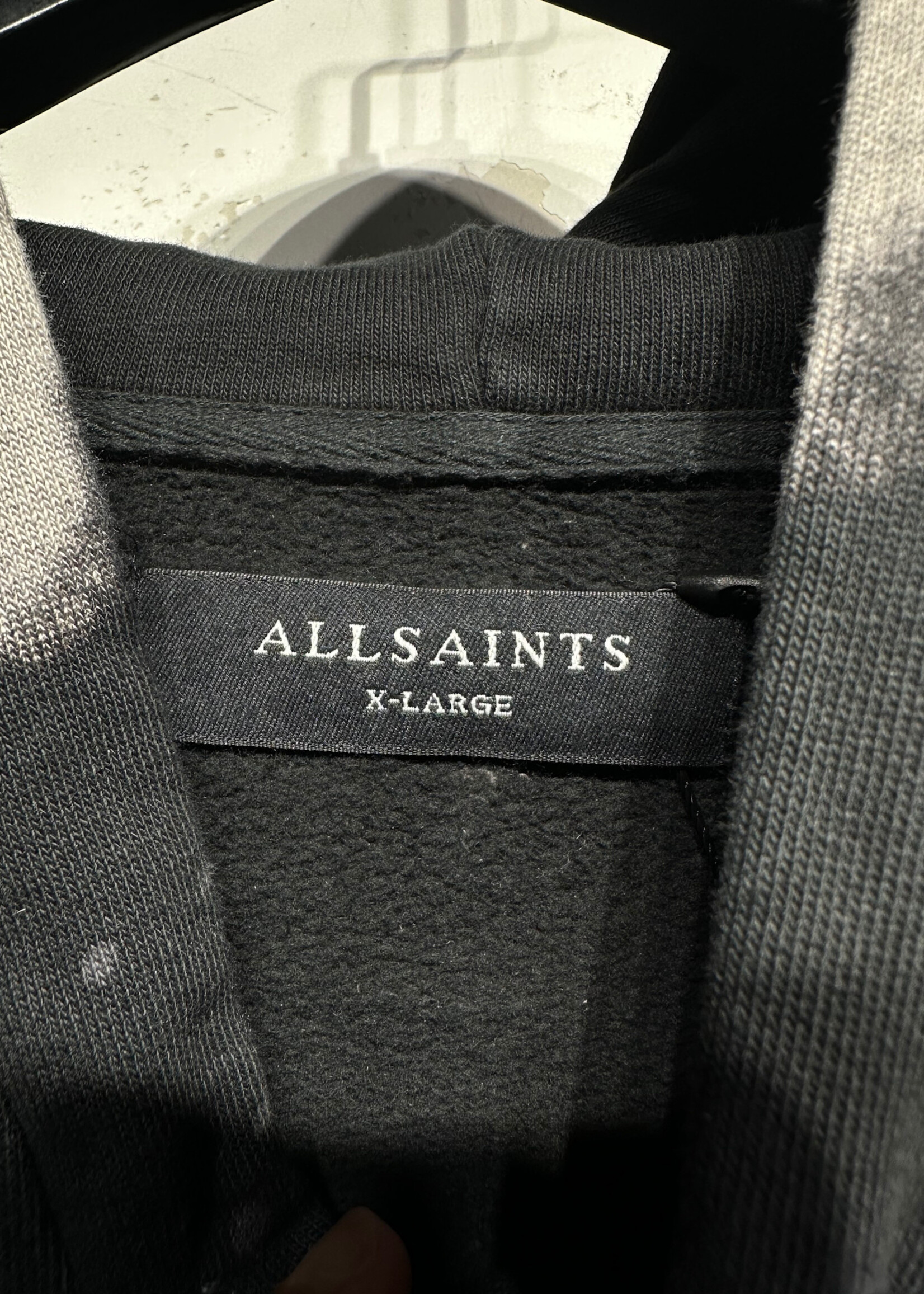 Allsaints Bleach Dyed Hoodie XL