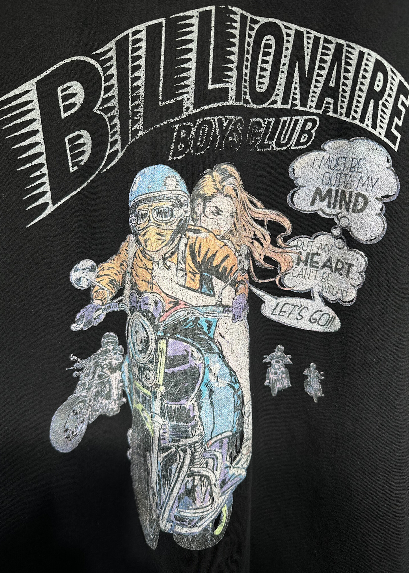 BBC Moto Girl Black Tee XL