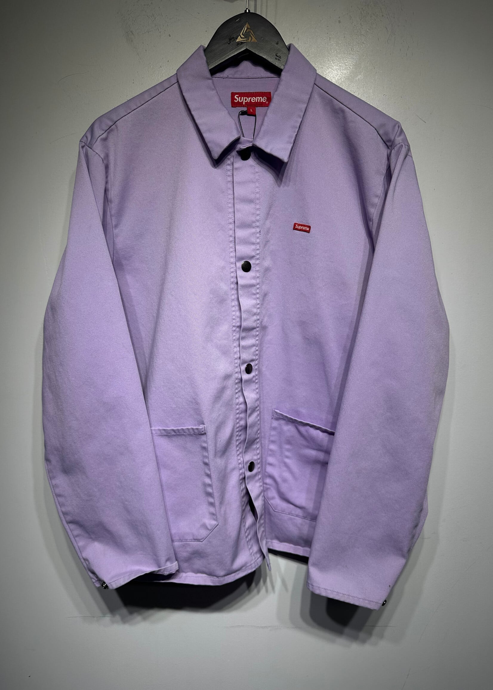 Supreme Lavender Chore Jacket L