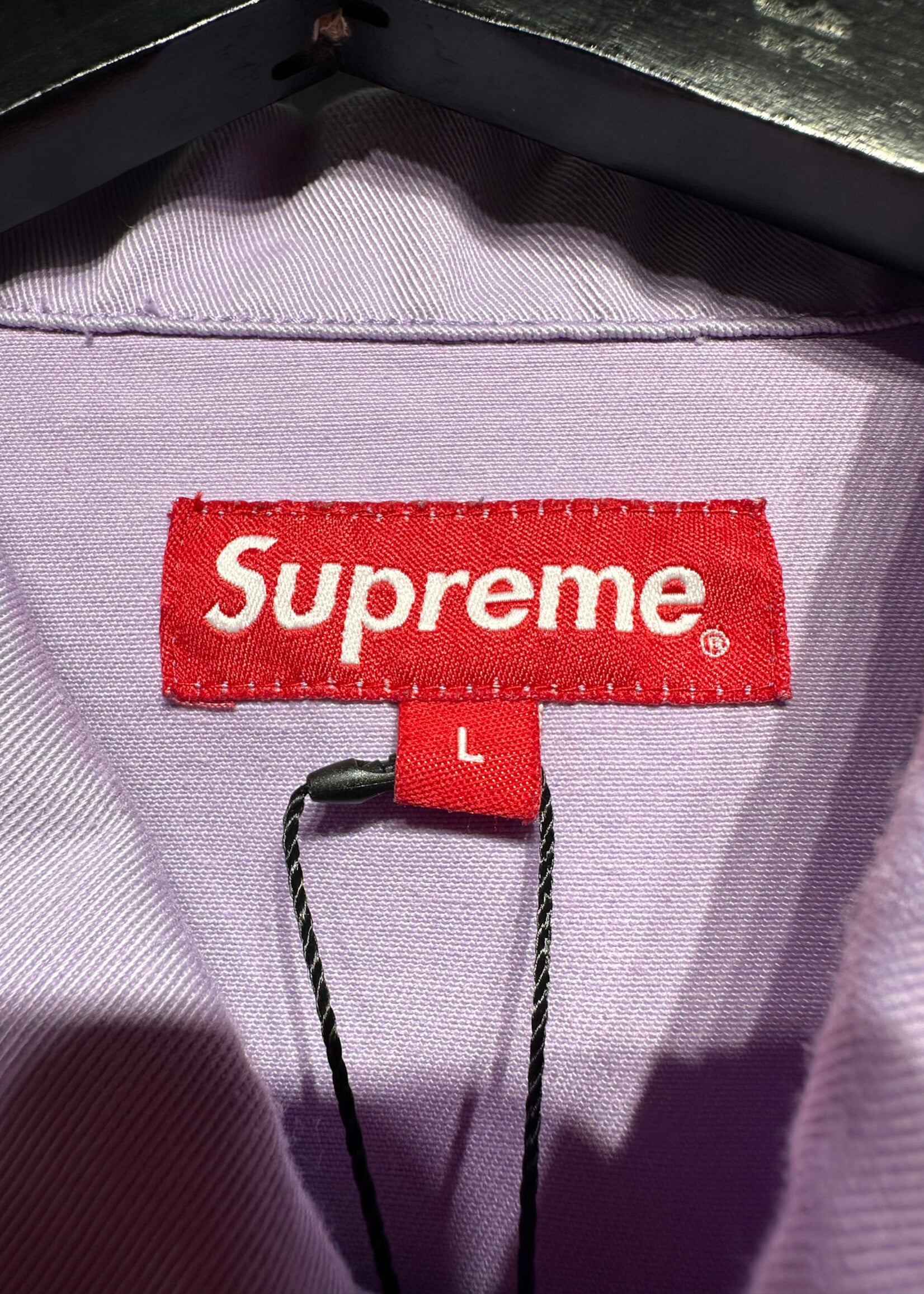 Supreme Lavender Chore Jacket L