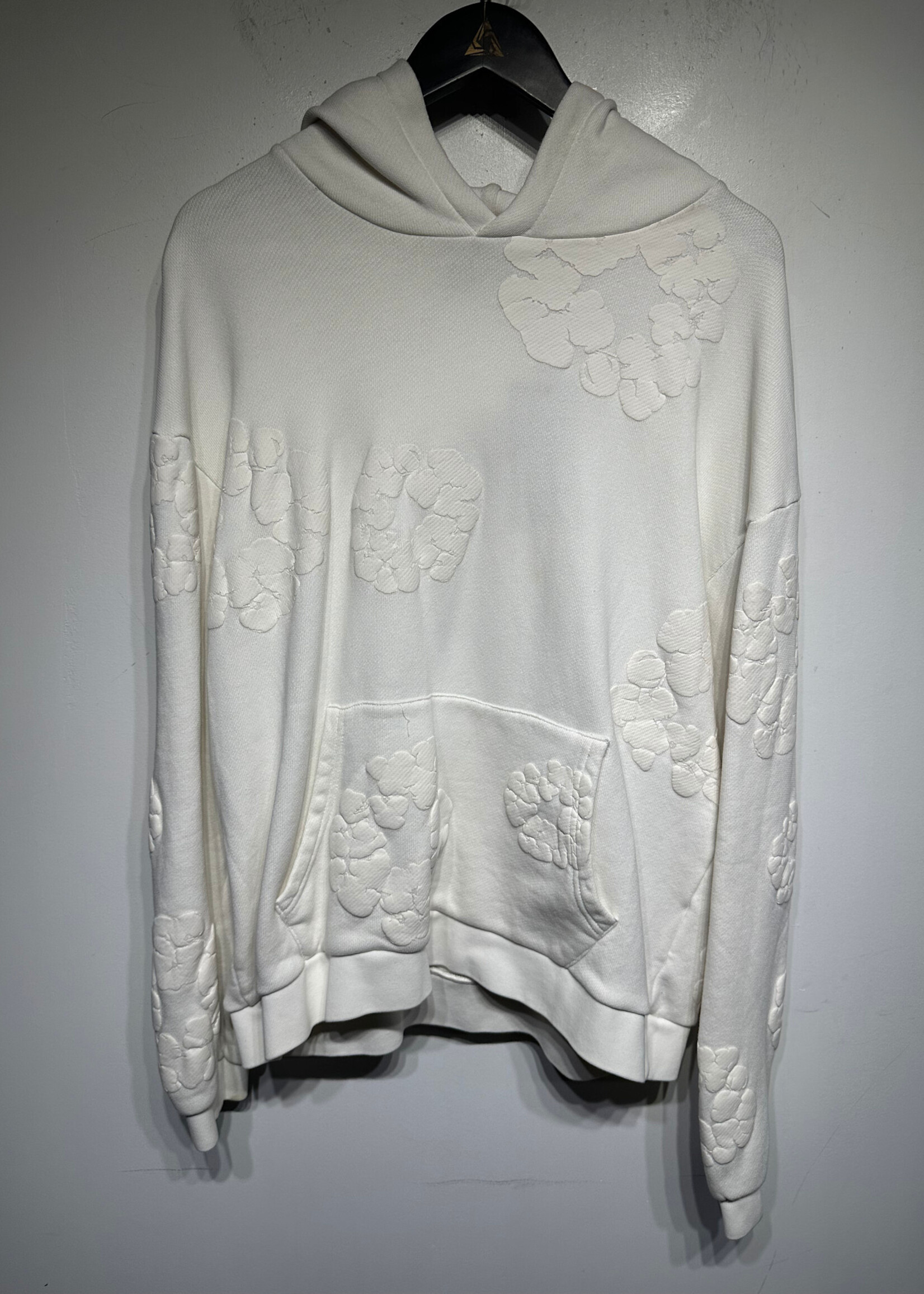 Denim Tears White Hoodie L AS IS