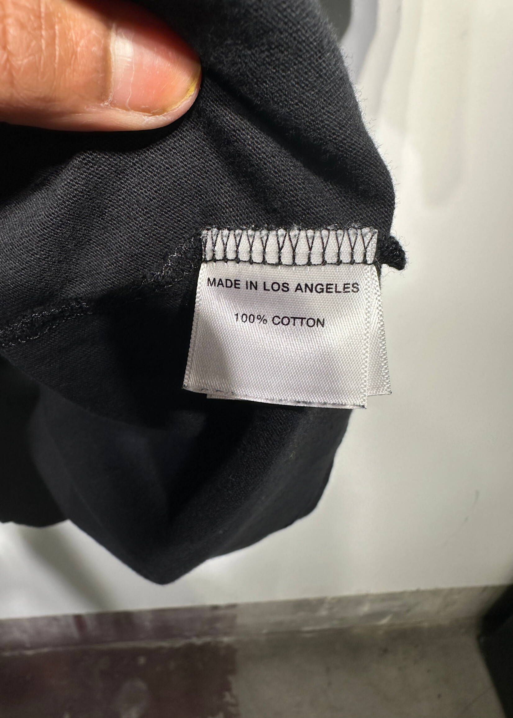 Bianca Chandon Lover Black Pocket Tee XL