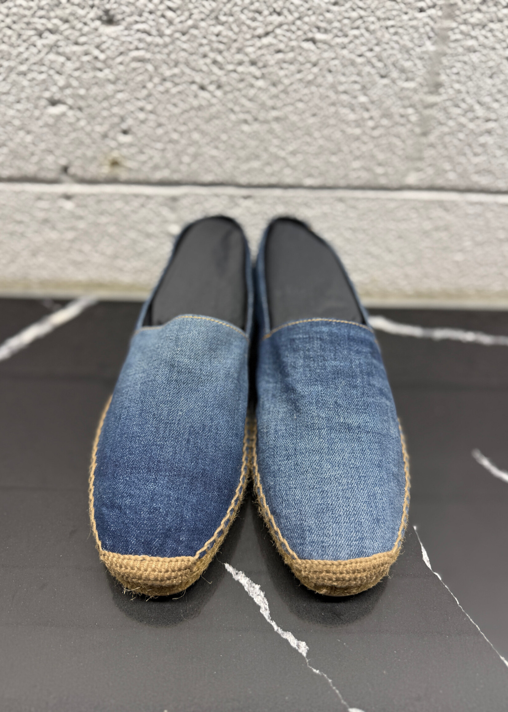Saint Laurent Denim Espadrilles Masc 45/12