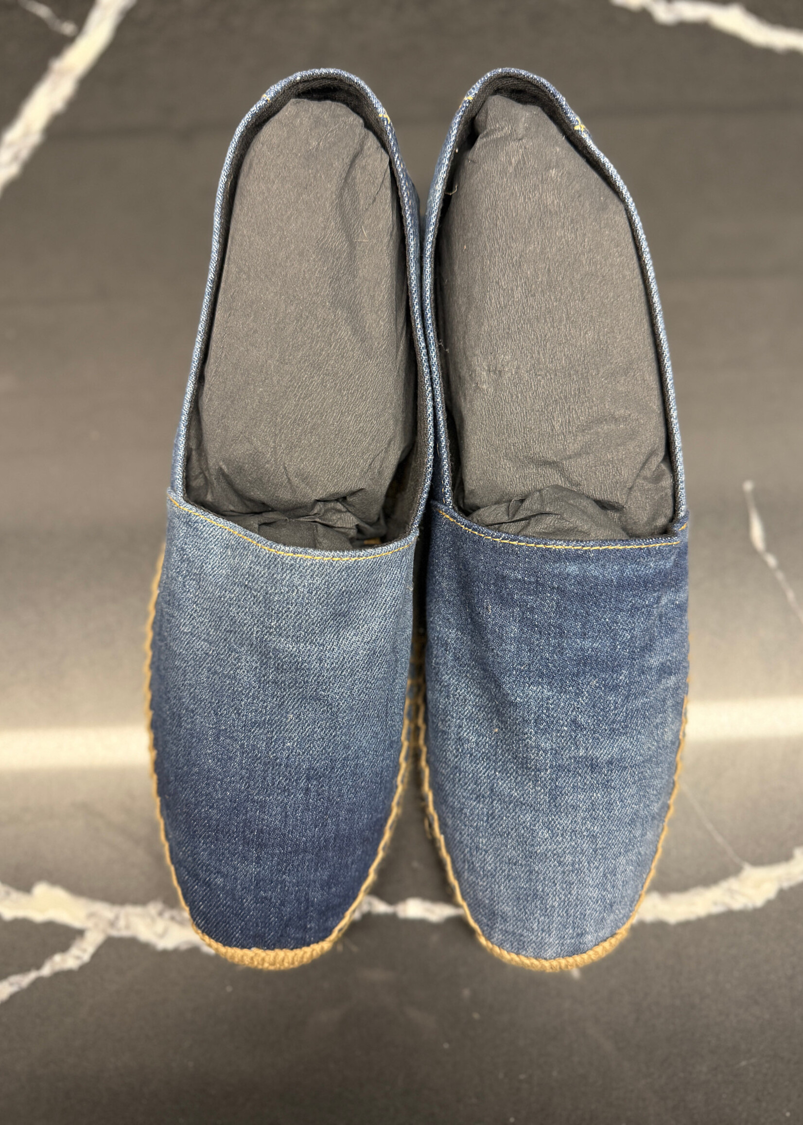 Saint Laurent Denim Espadrilles Masc 45/12