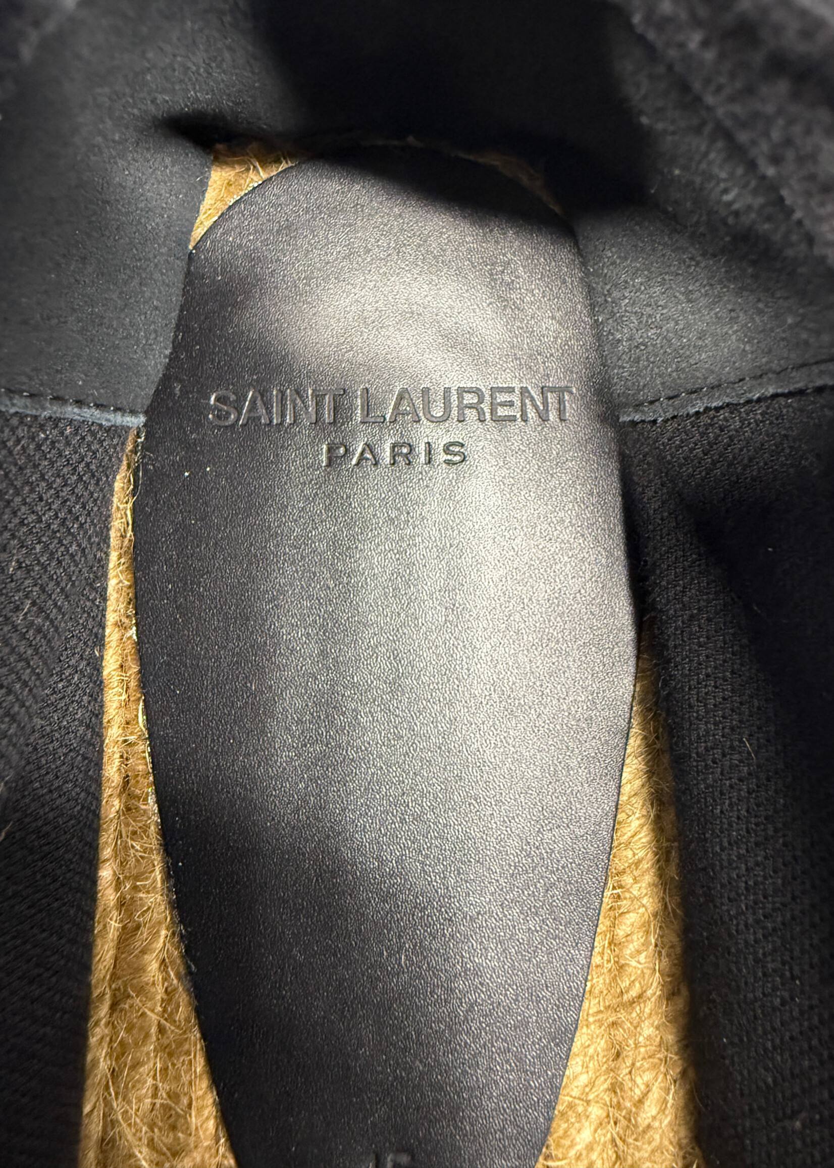 Saint Laurent Denim Espadrilles Masc 45/12