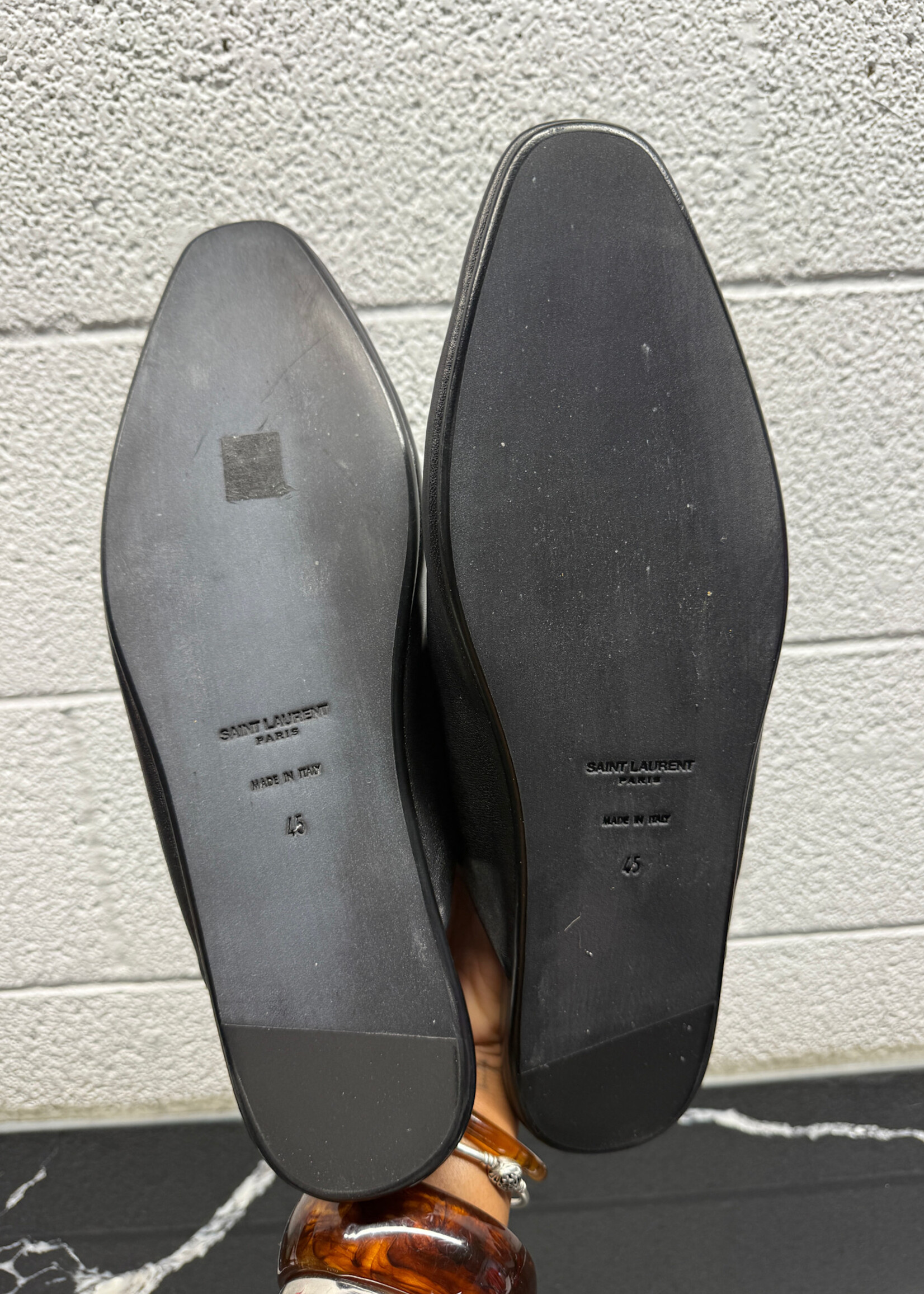 Saint Laurent Plaza 00 Mule Mac 45/12