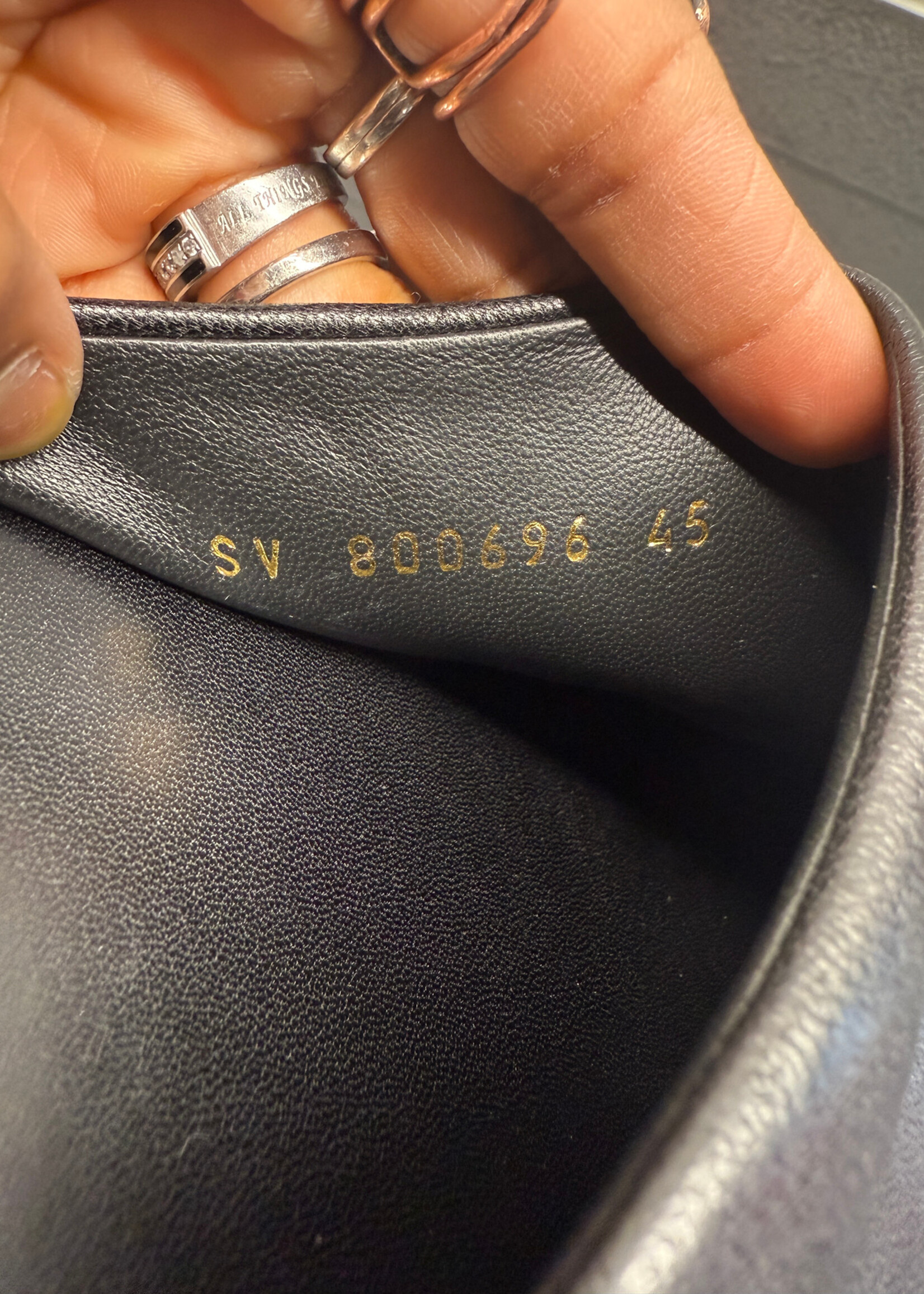Saint Laurent Plaza 00 Mule Mac 45/12