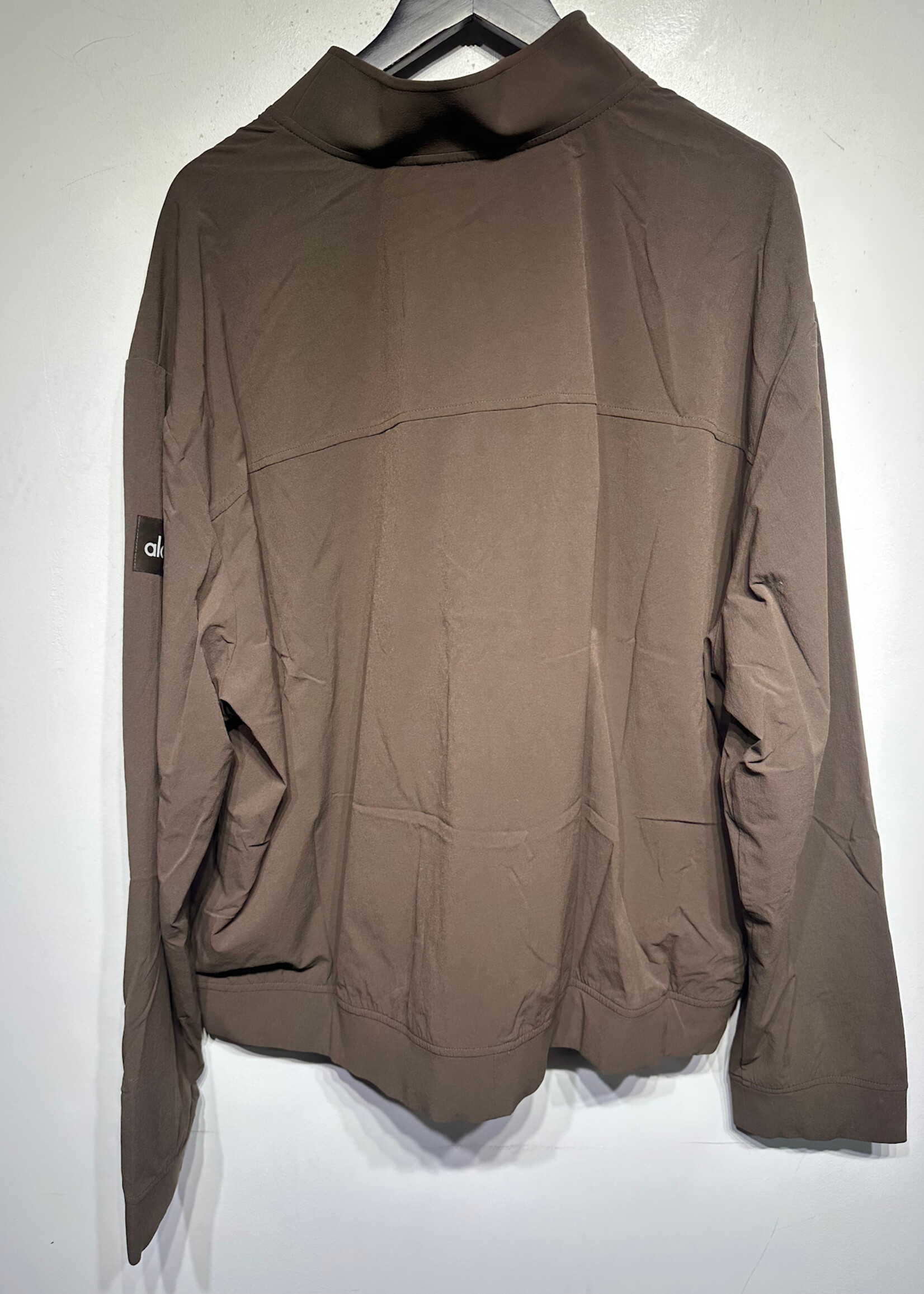 NWT Alo Zip Jacket in 'Espresso' Masc XXL