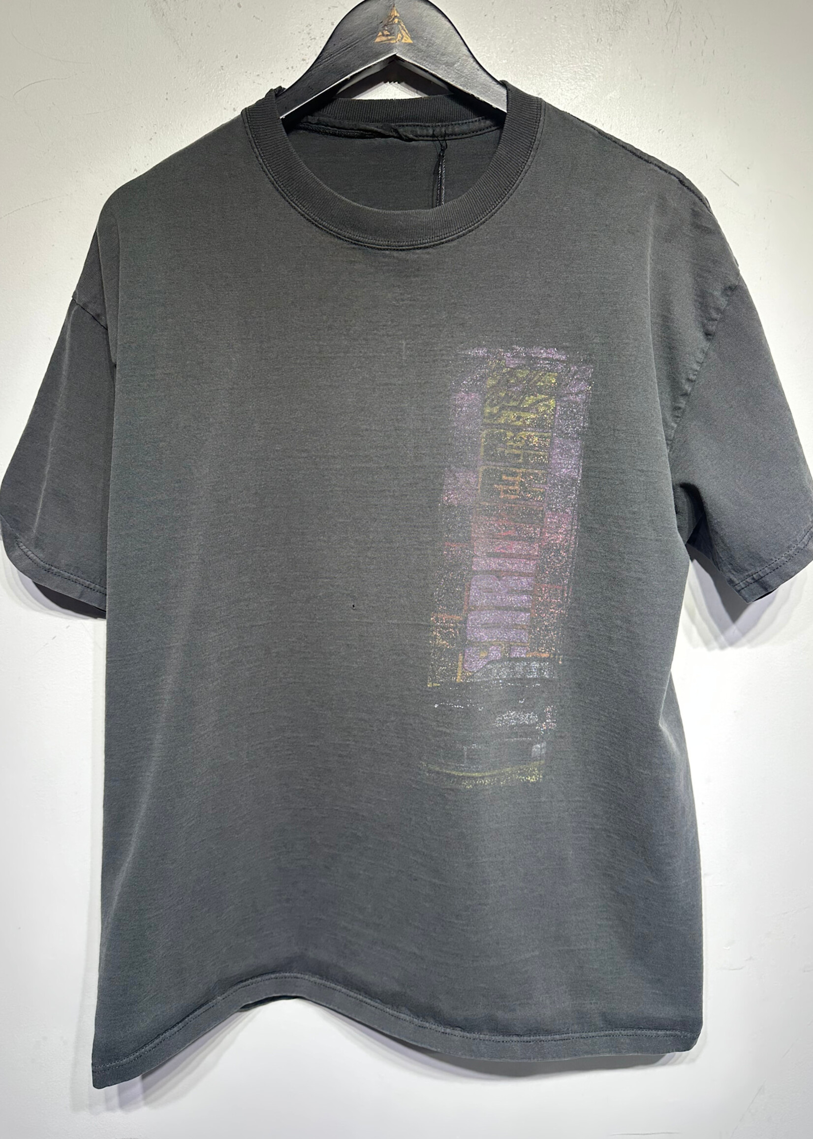 Earnheart Faded Black Tee XL