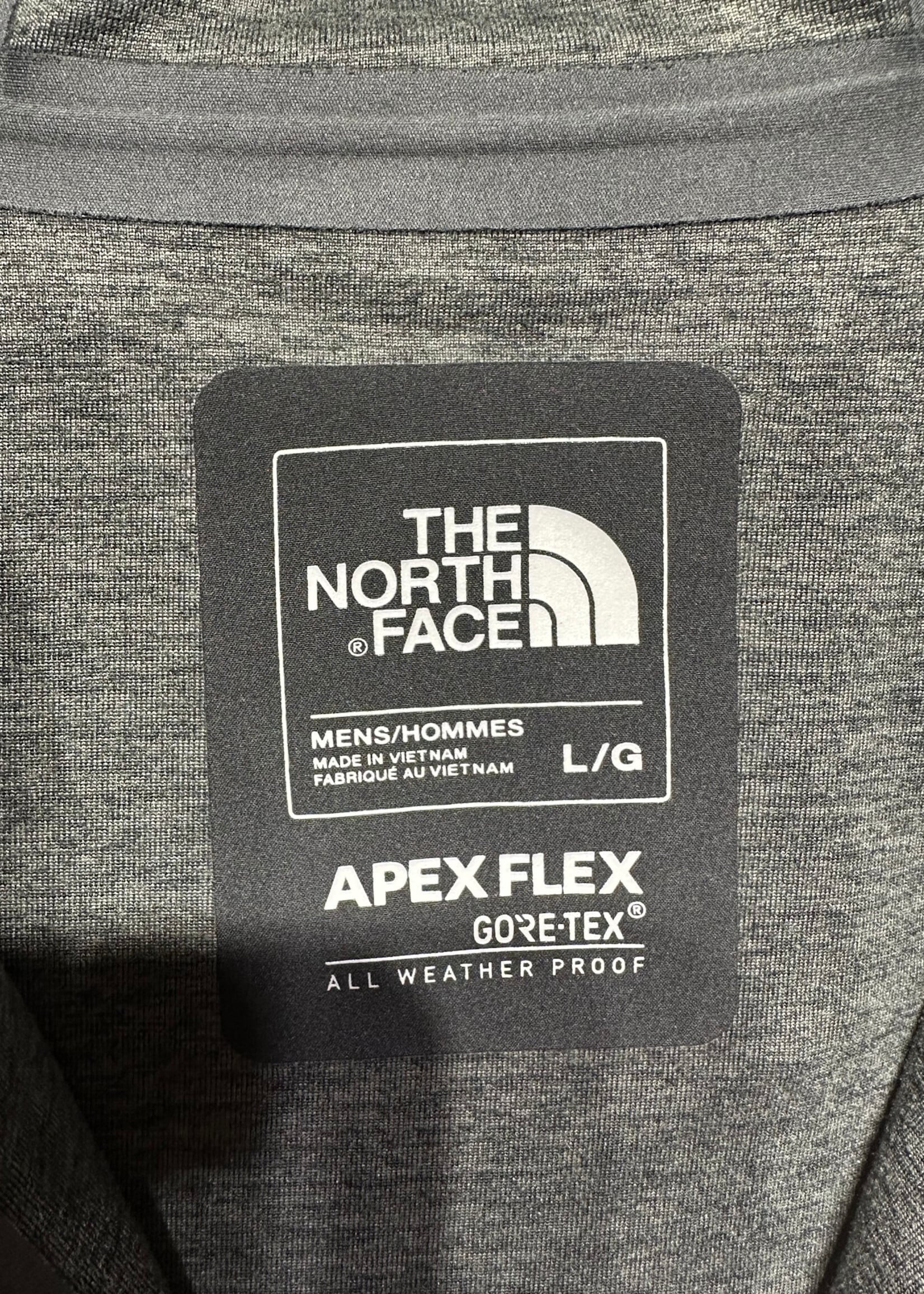 North Face Apex Flec Black Shell Jacket L