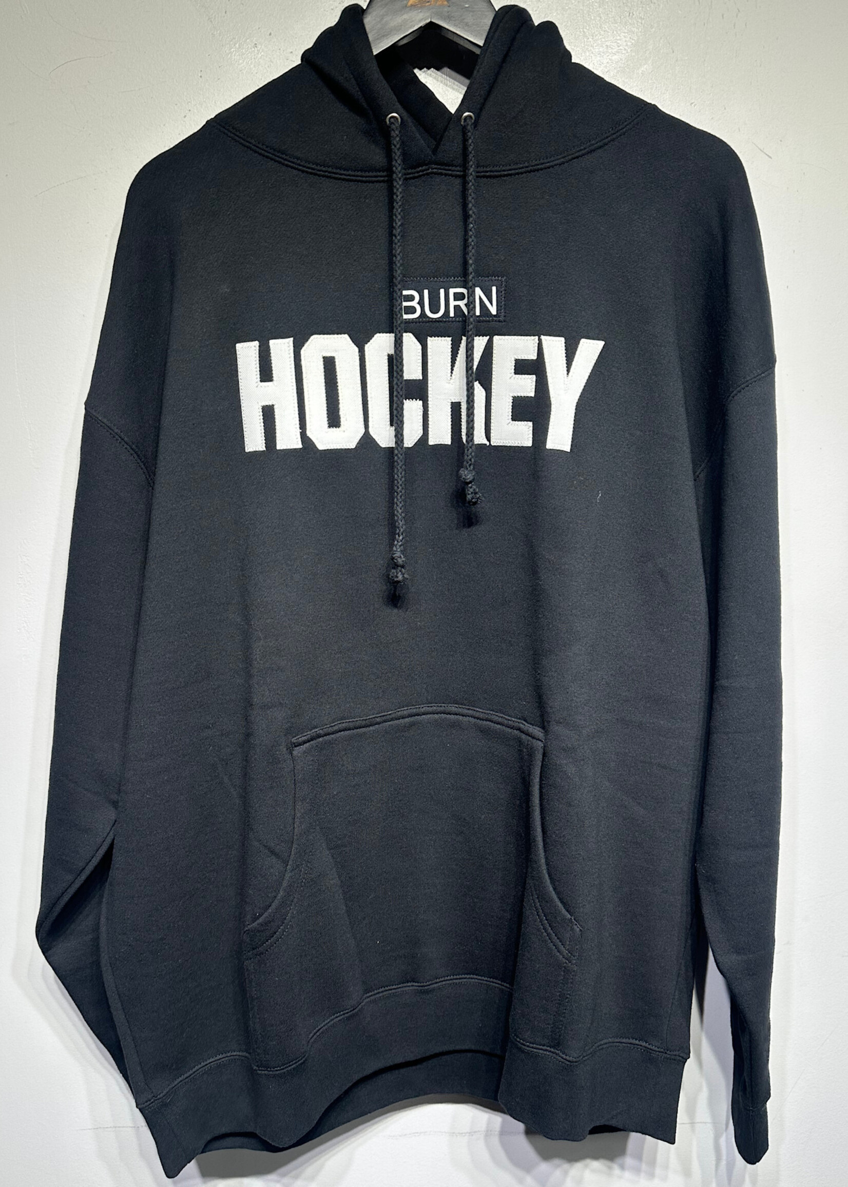 Hockey Burn Black Hoodie XL