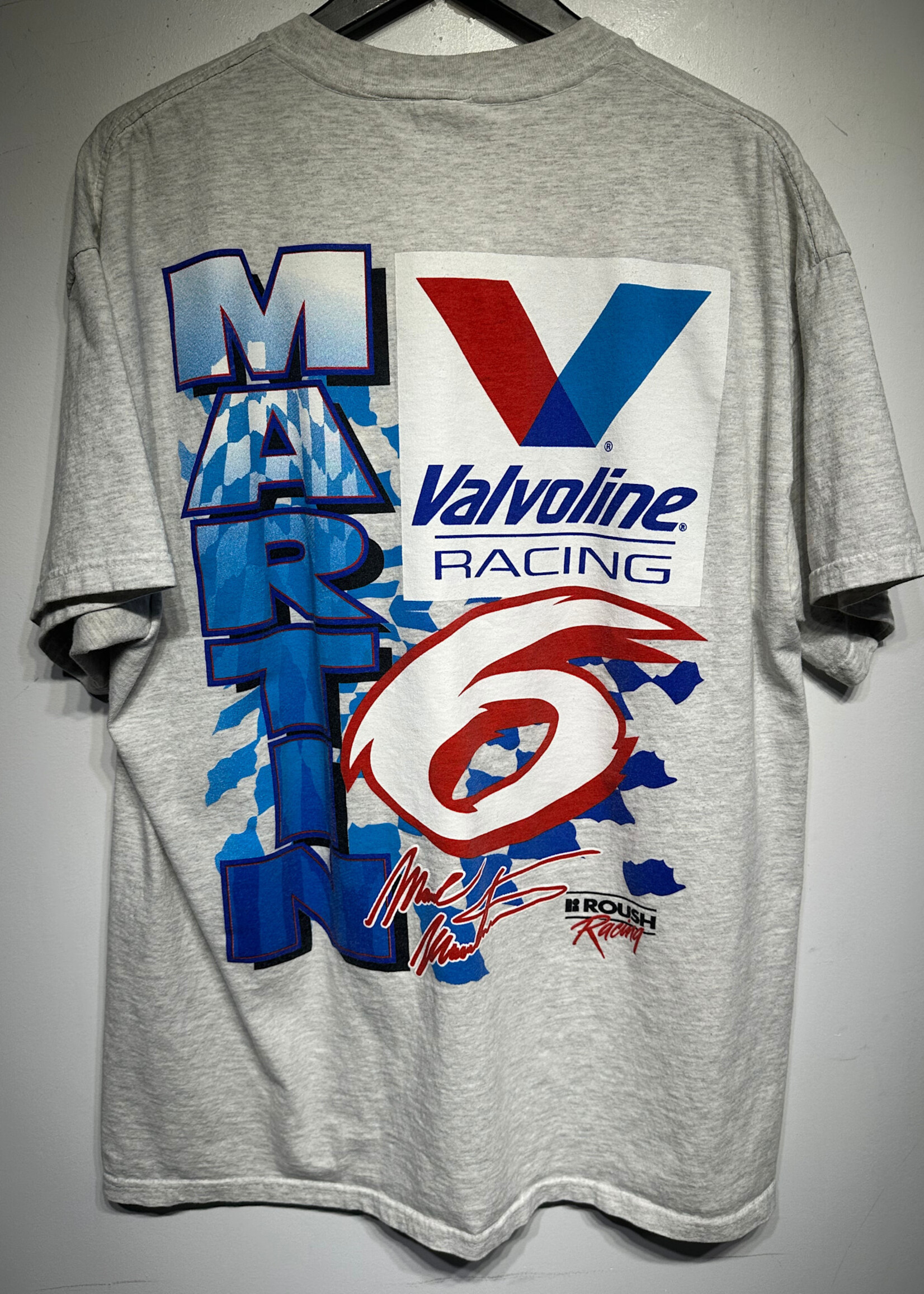 Mark 6 Martin Valvoline Racing Tee XL