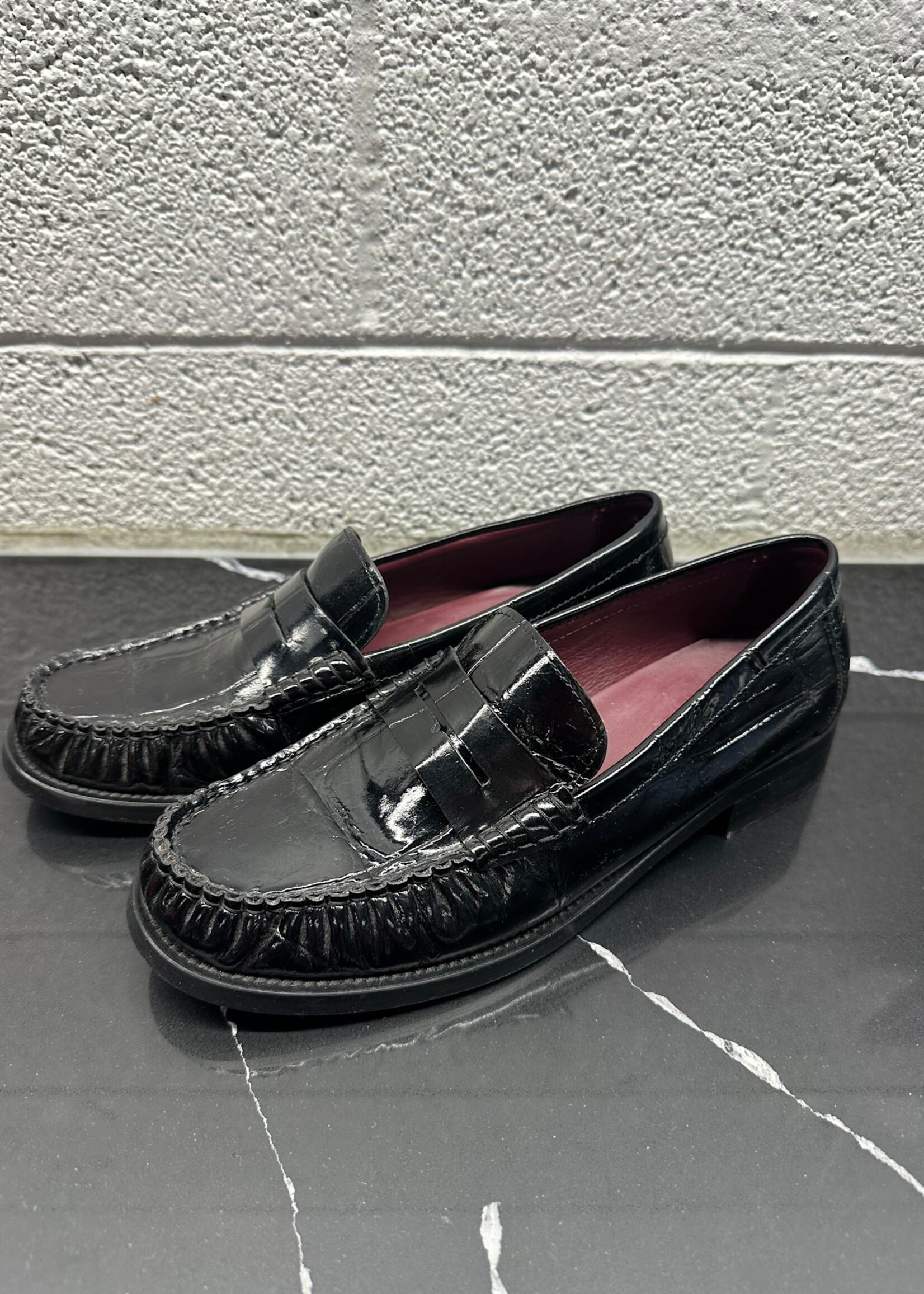 Paris Texas Black Loafers 8.5