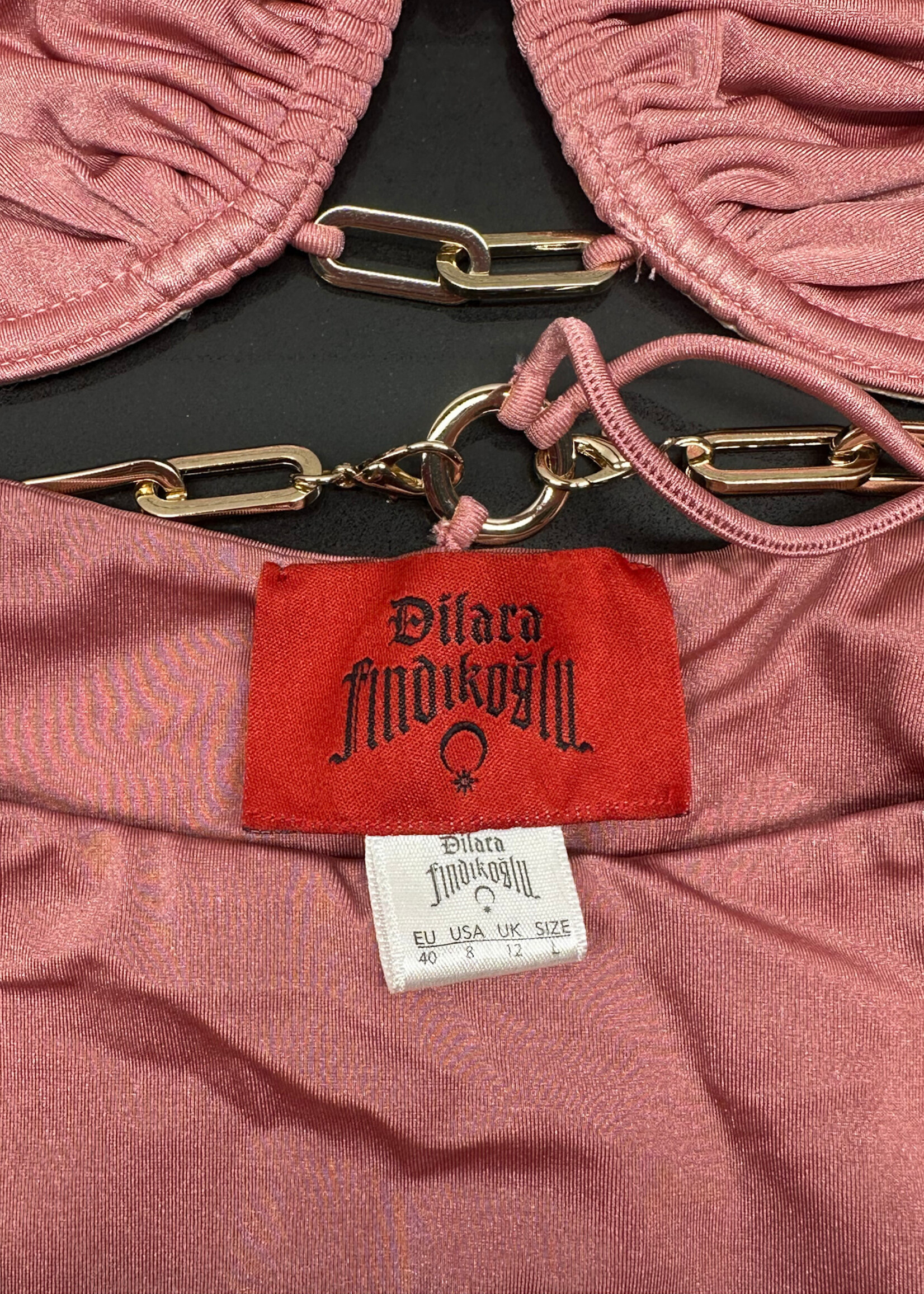 Dilara Findikoglu Chain Swimsuit L (Retail: $300+)