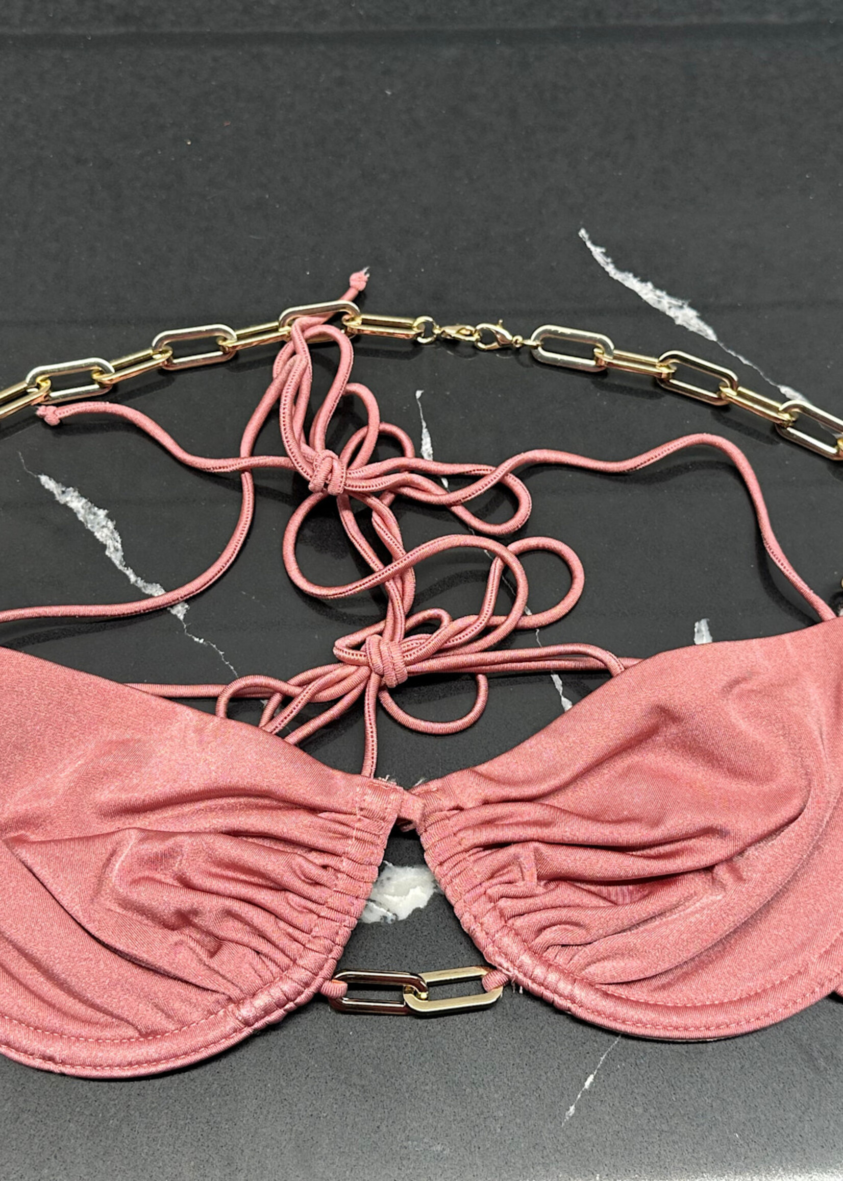 Dilara Findikoglu Chain Swimsuit L (Retail: $300+)