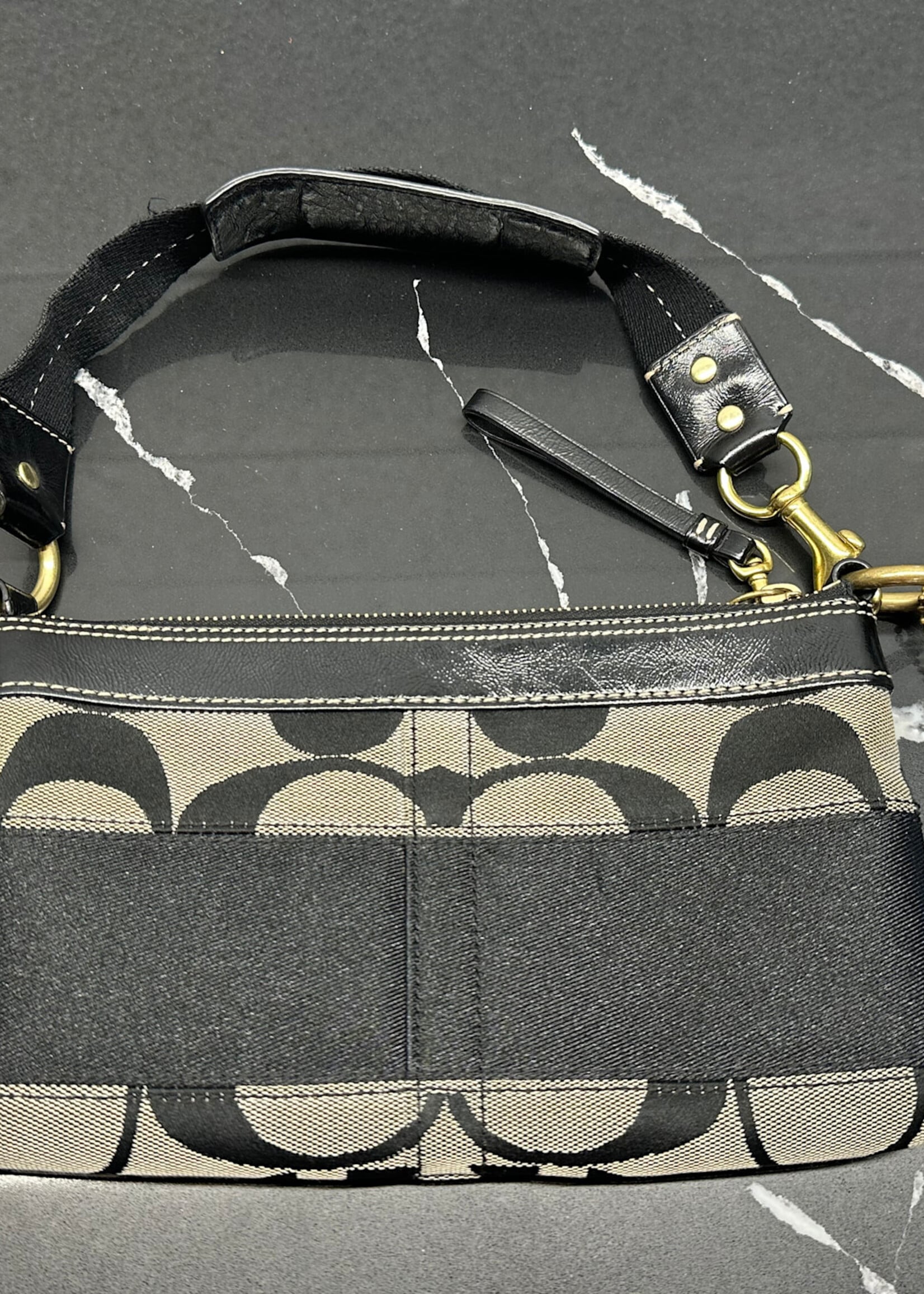 Coach Y2K Monogram Small Shoulder Bag