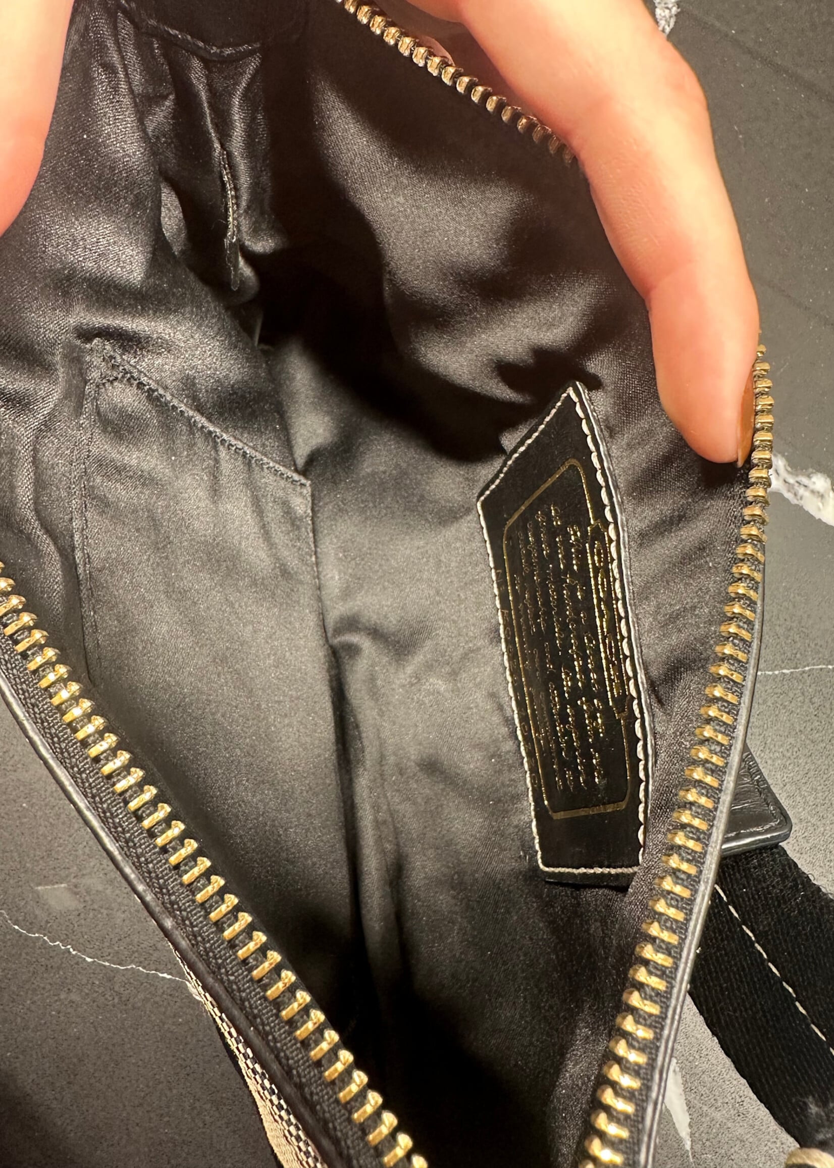 Coach Y2K Monogram Small Shoulder Bag
