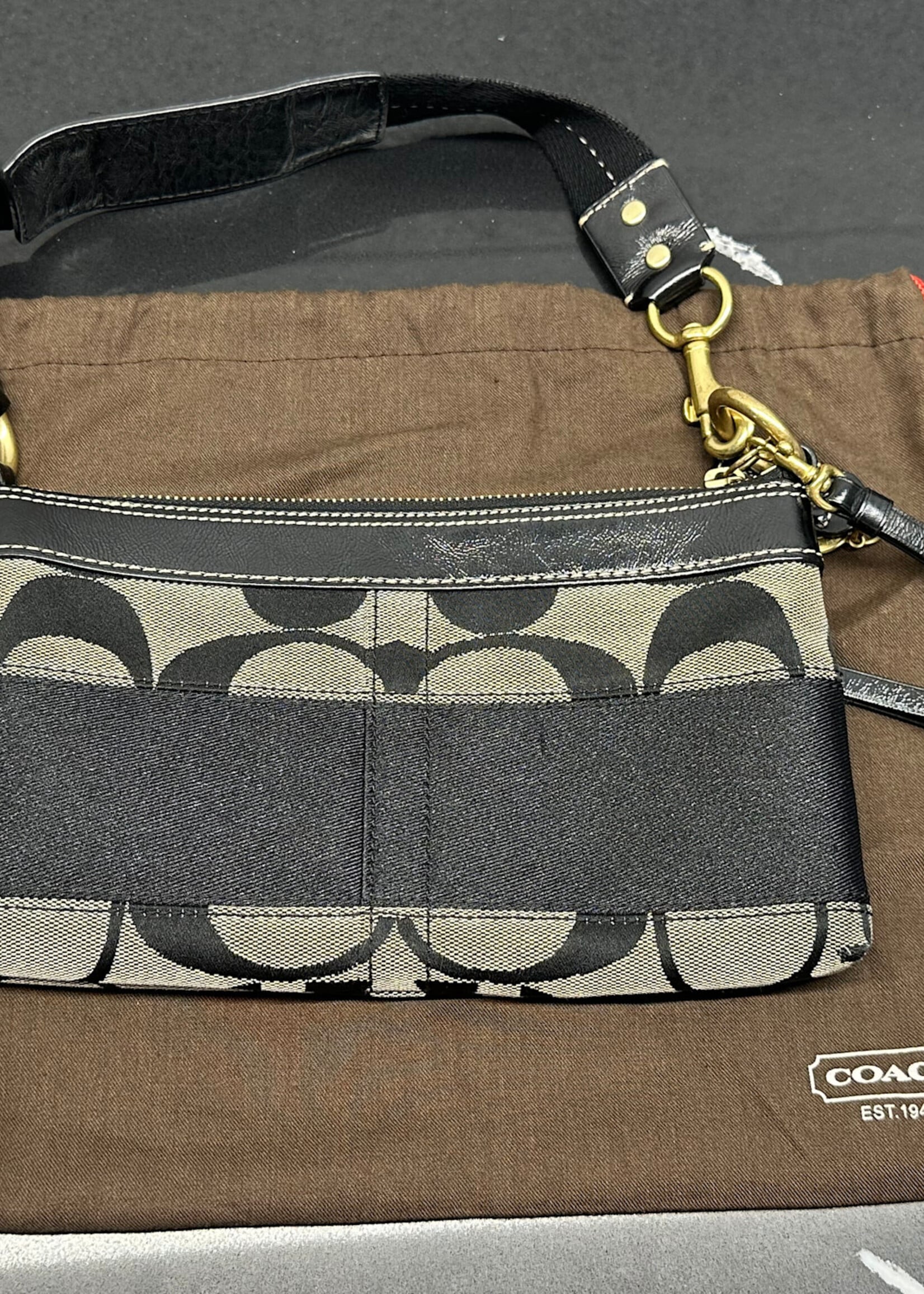 Coach Y2K Monogram Small Shoulder Bag