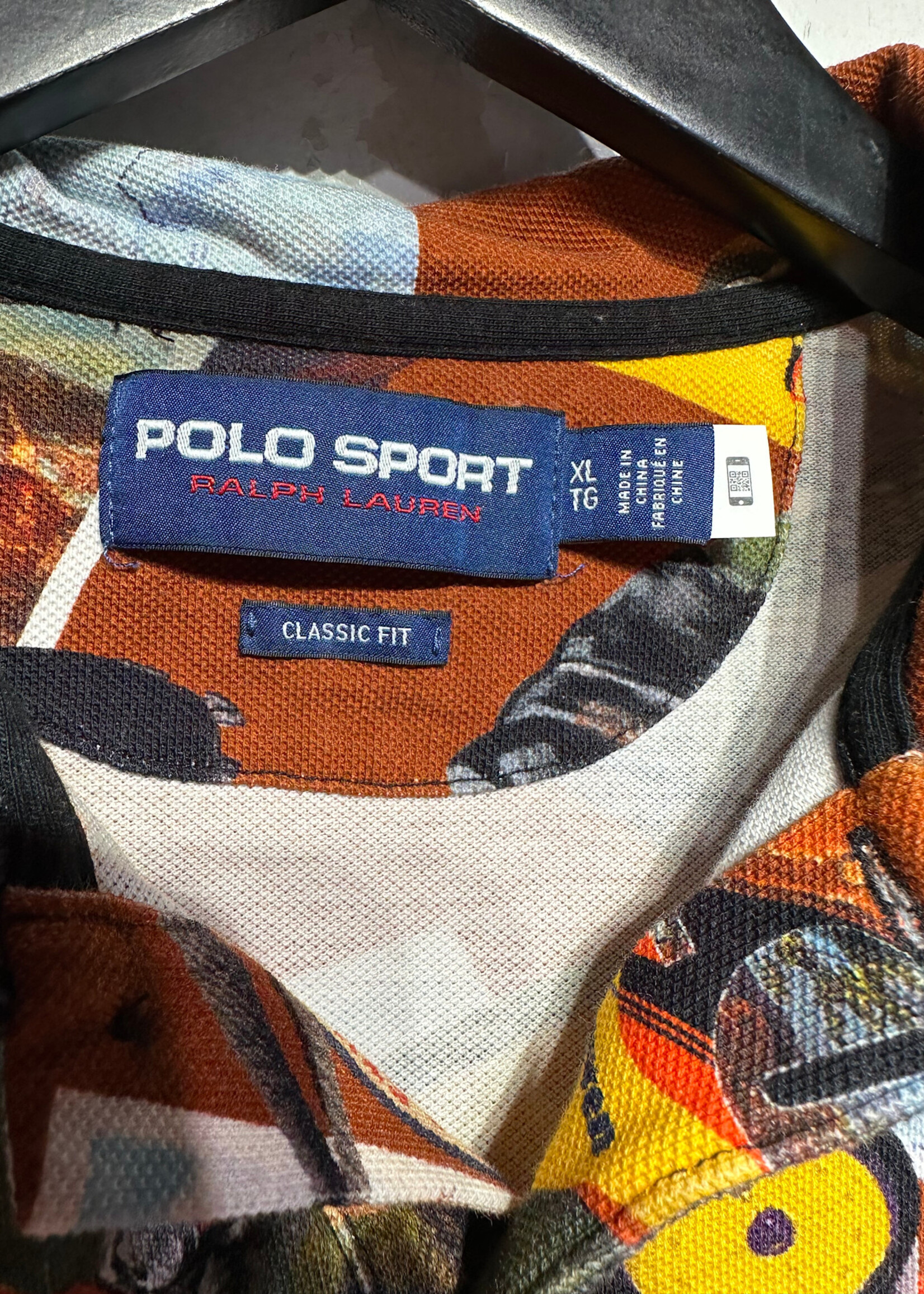 Polo Sport AOP SS Polo XL