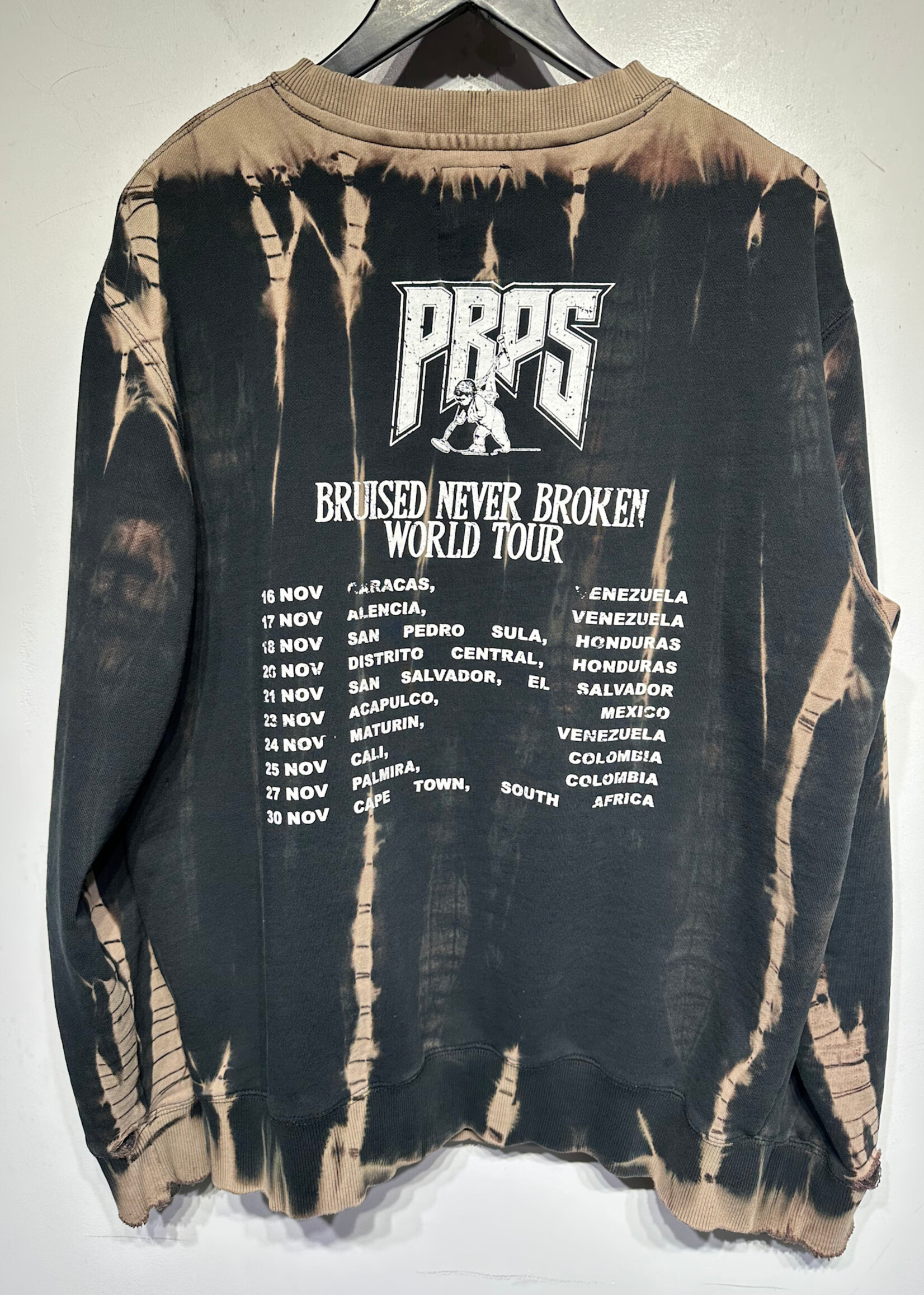 PRPS Brusied Not Broken Sweater L
