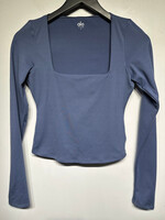 NWT Alo 'Softsculpt' Blue LS S