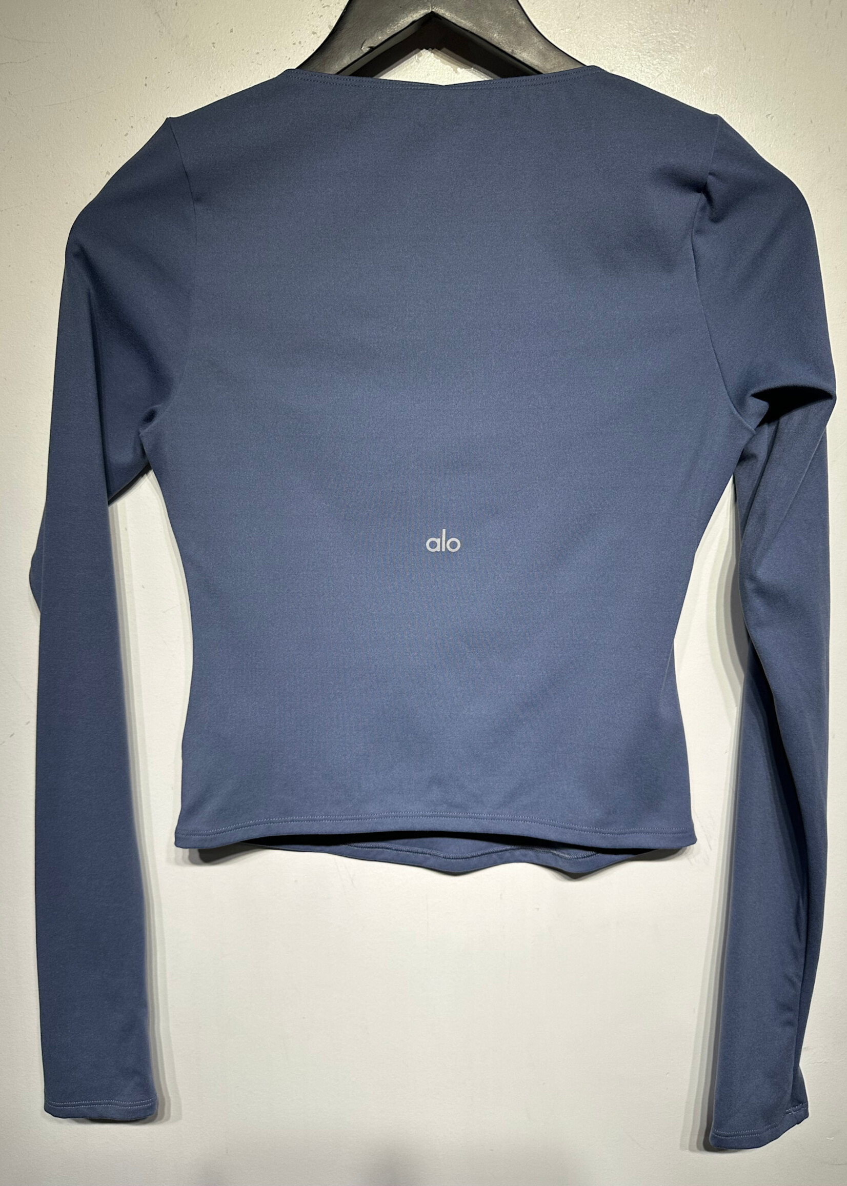 NWT Alo 'Softsculpt' Blue LS S