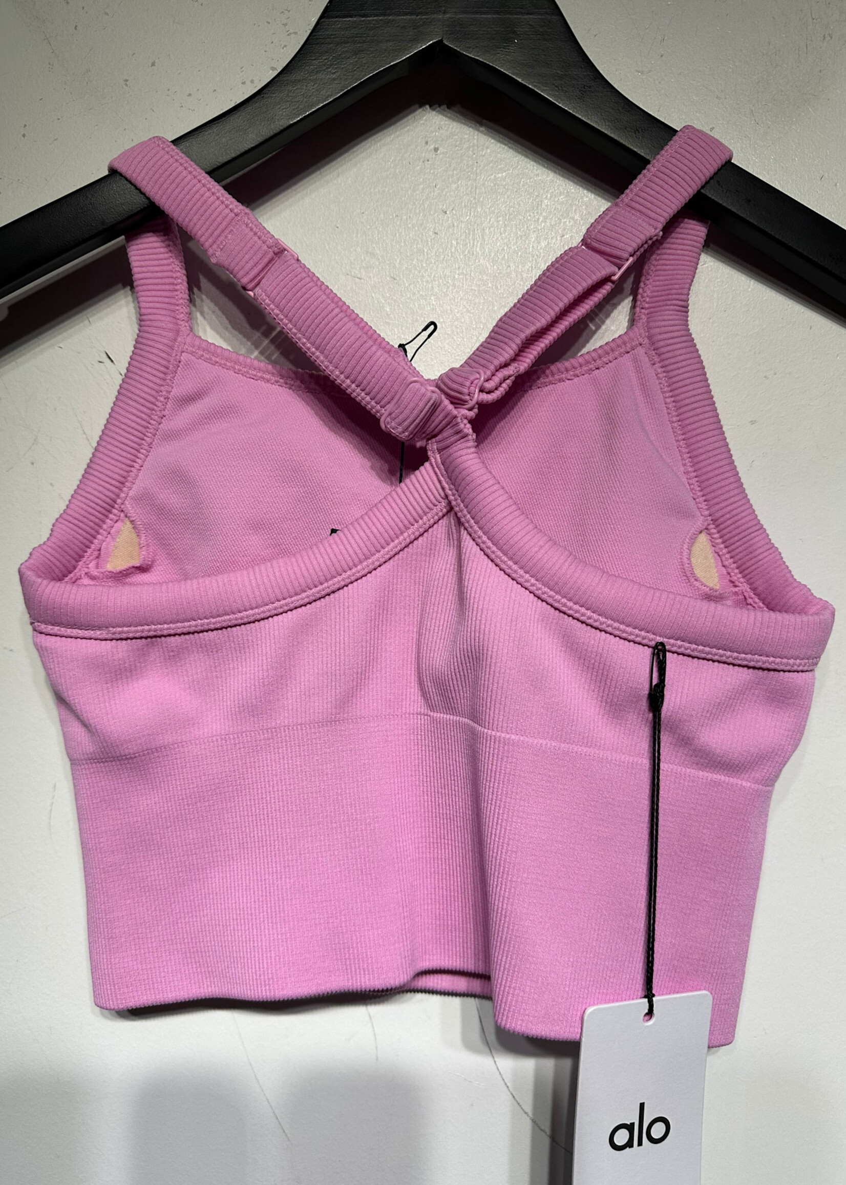 NWT Alo 'Alosoft' Pink Bra Top XS